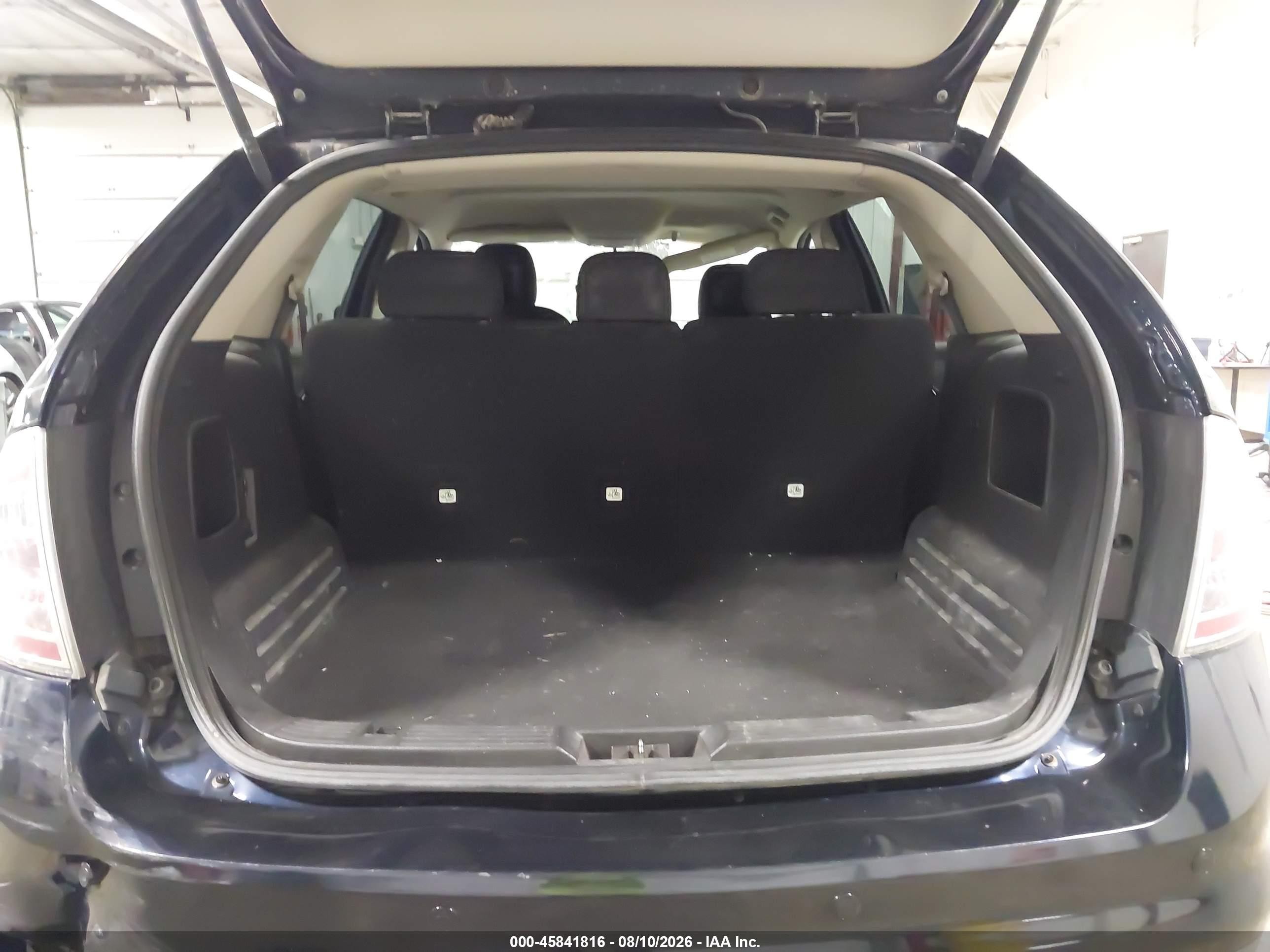 2010 Ford Edge Sel Dark Blue vin: 2FMDK3JC3ABA87653