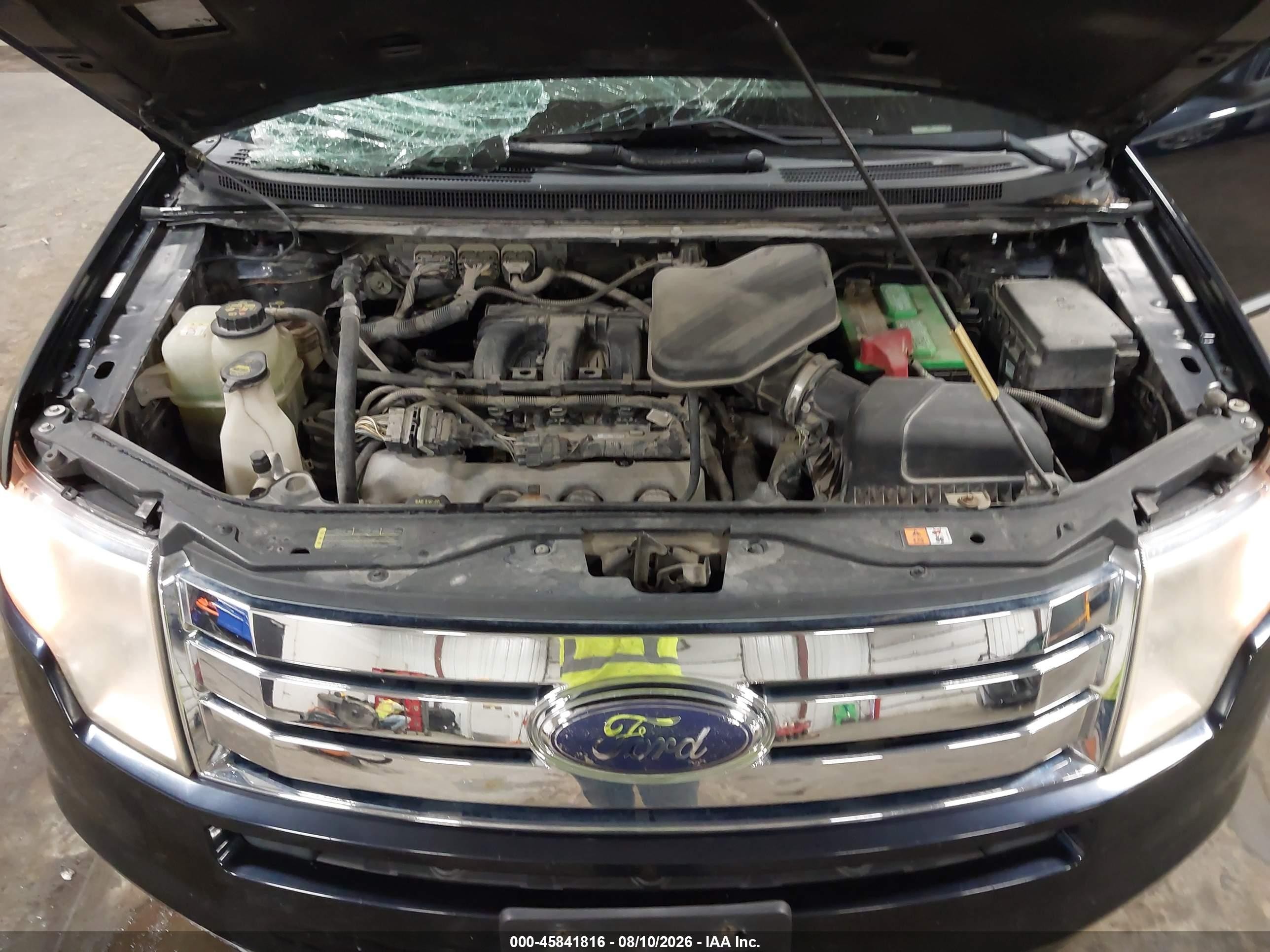 2010 Ford Edge Sel Dark Blue vin: 2FMDK3JC3ABA87653