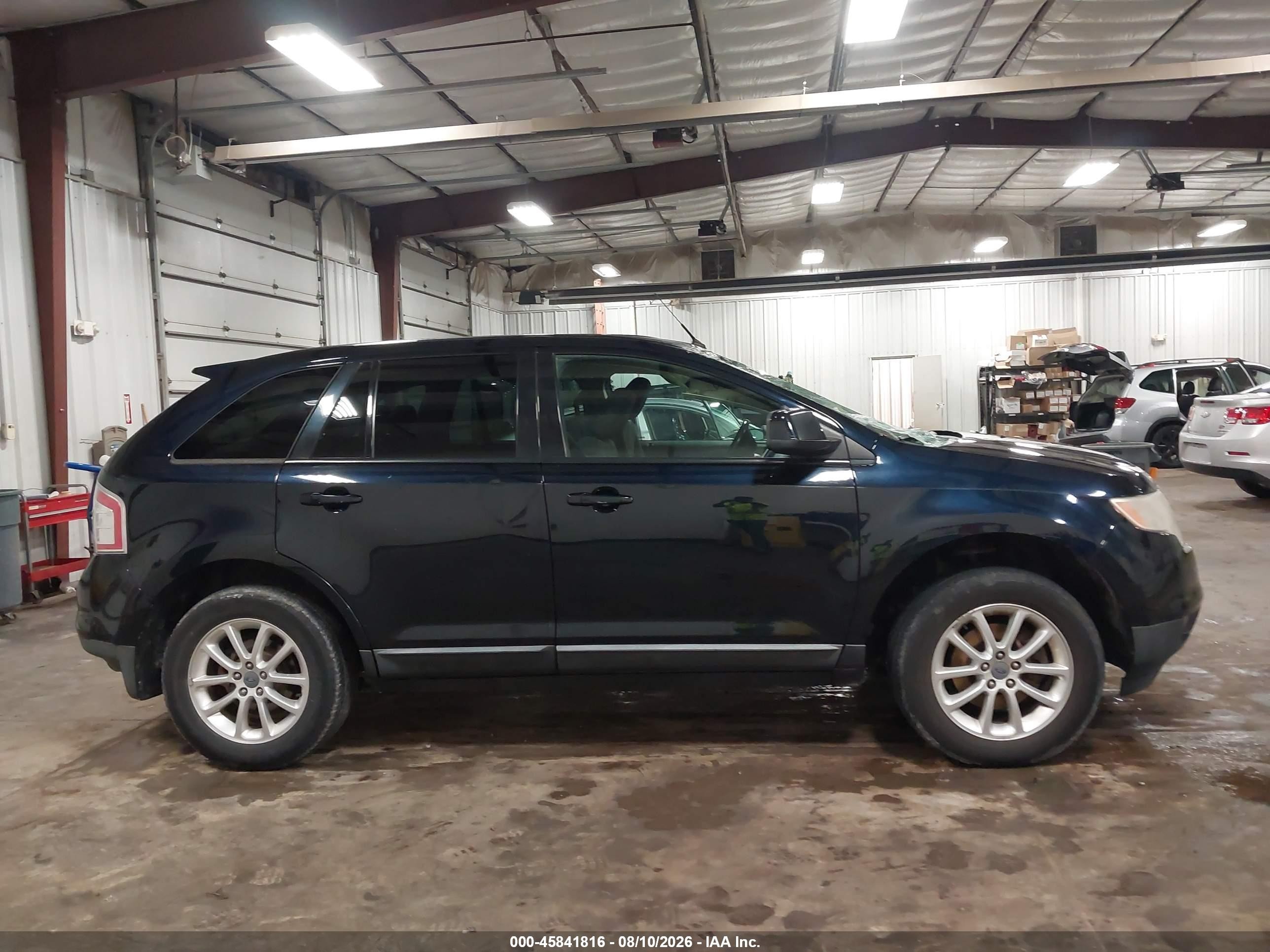 2010 Ford Edge Sel Dark Blue vin: 2FMDK3JC3ABA87653