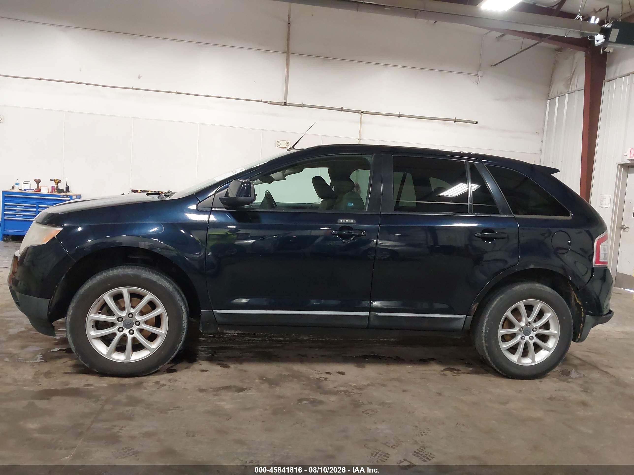 2010 Ford Edge Sel Dark Blue vin: 2FMDK3JC3ABA87653