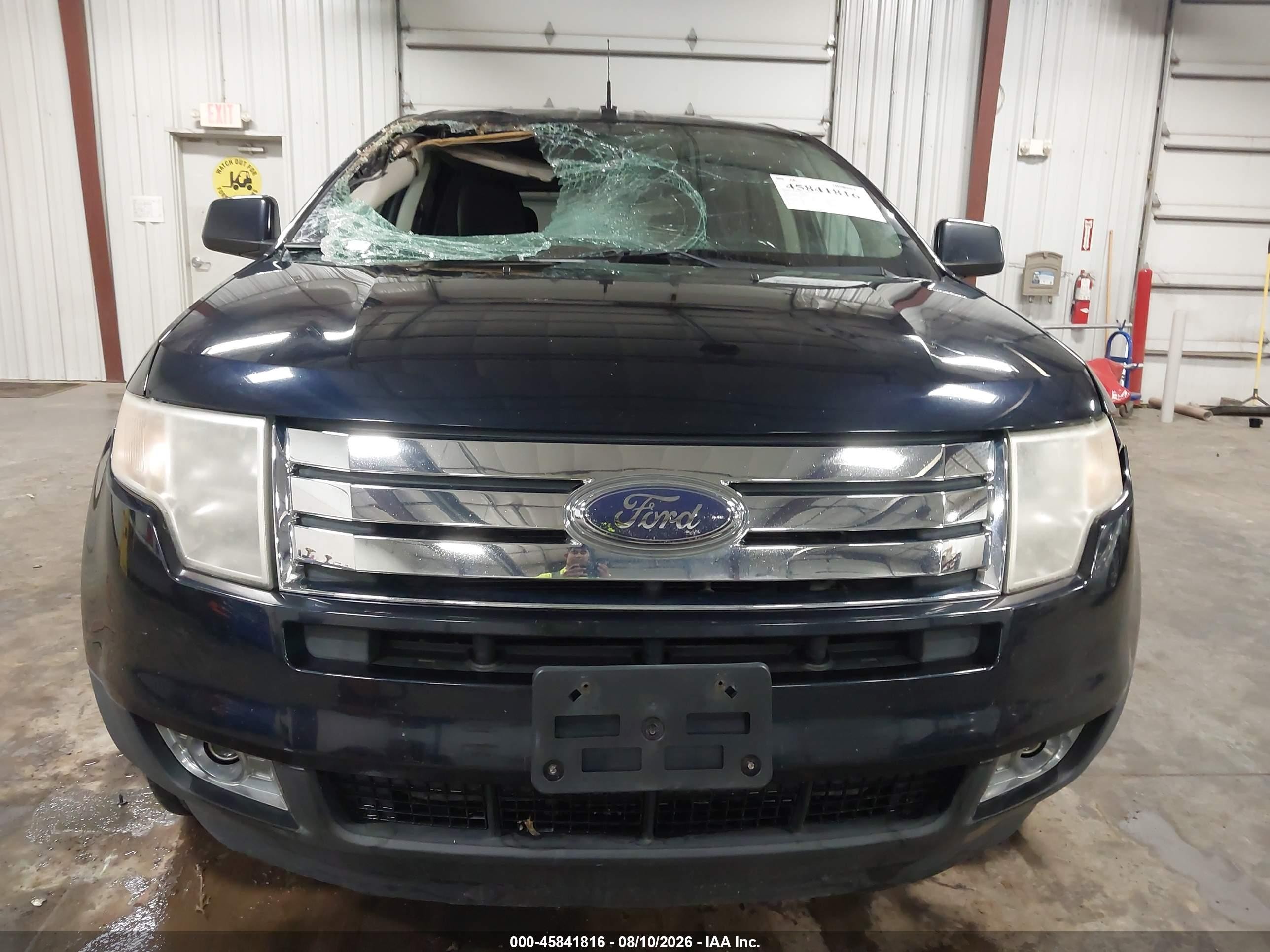 2010 Ford Edge Sel Dark Blue vin: 2FMDK3JC3ABA87653