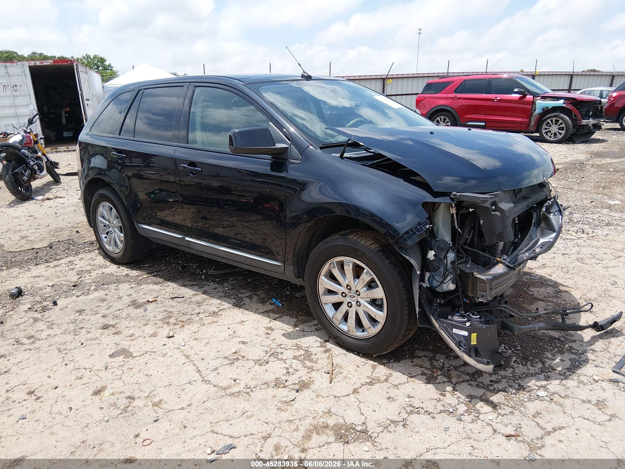 2010 Ford Edge Sel Black vin: 2FMDK3JC3ABA96000