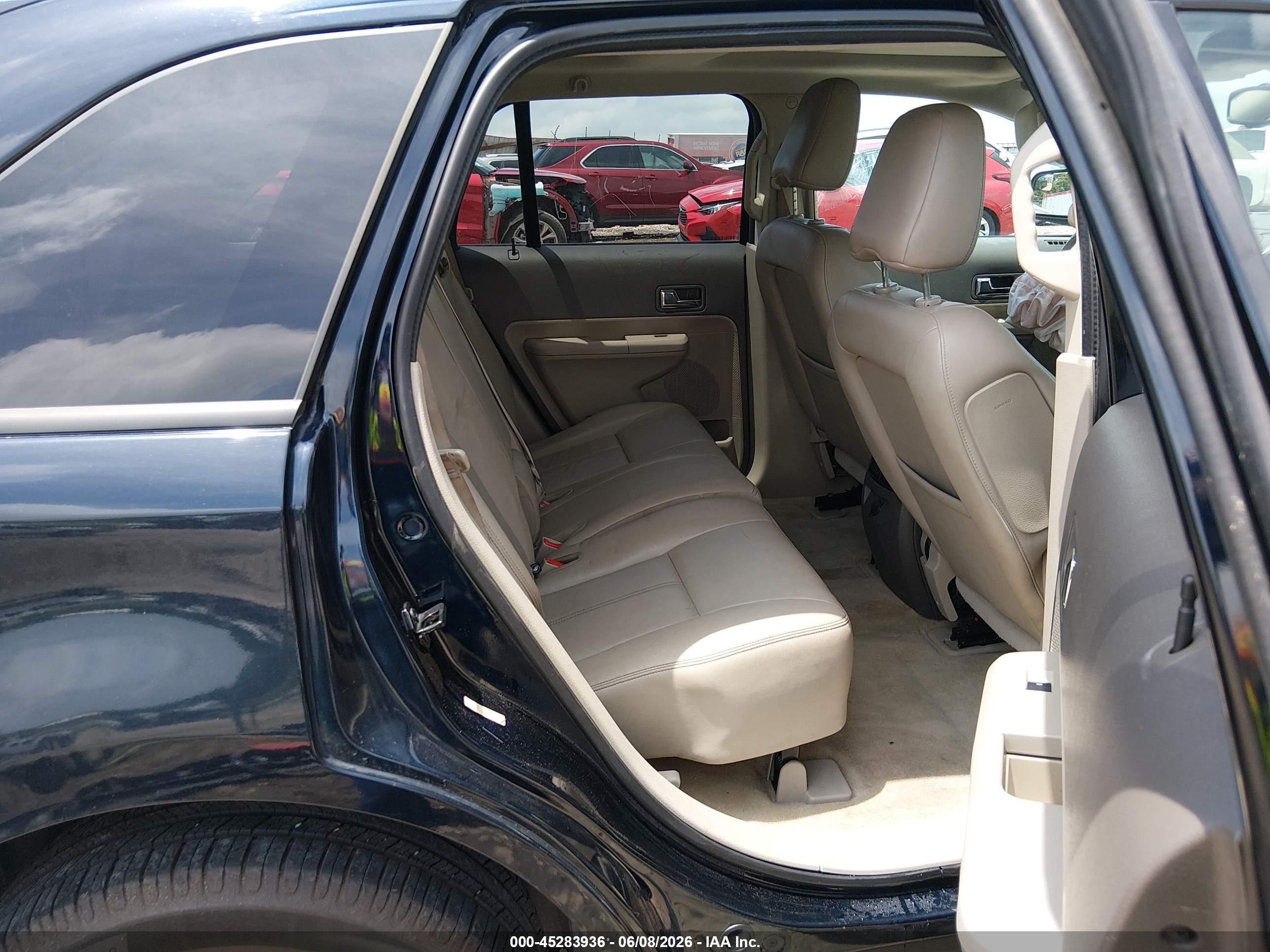 2010 Ford Edge Sel Black vin: 2FMDK3JC3ABA96000