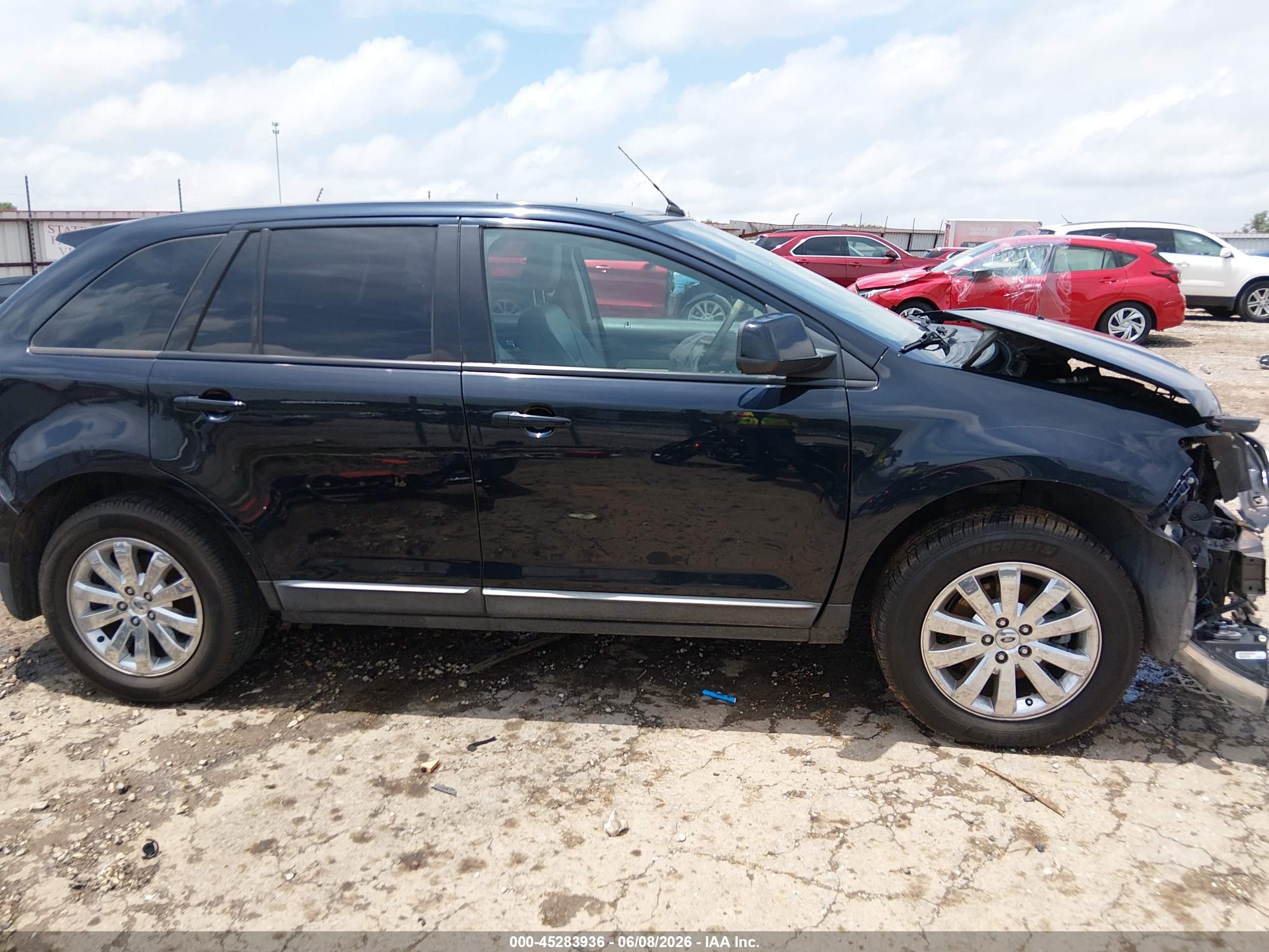 2010 Ford Edge Sel Black vin: 2FMDK3JC3ABA96000