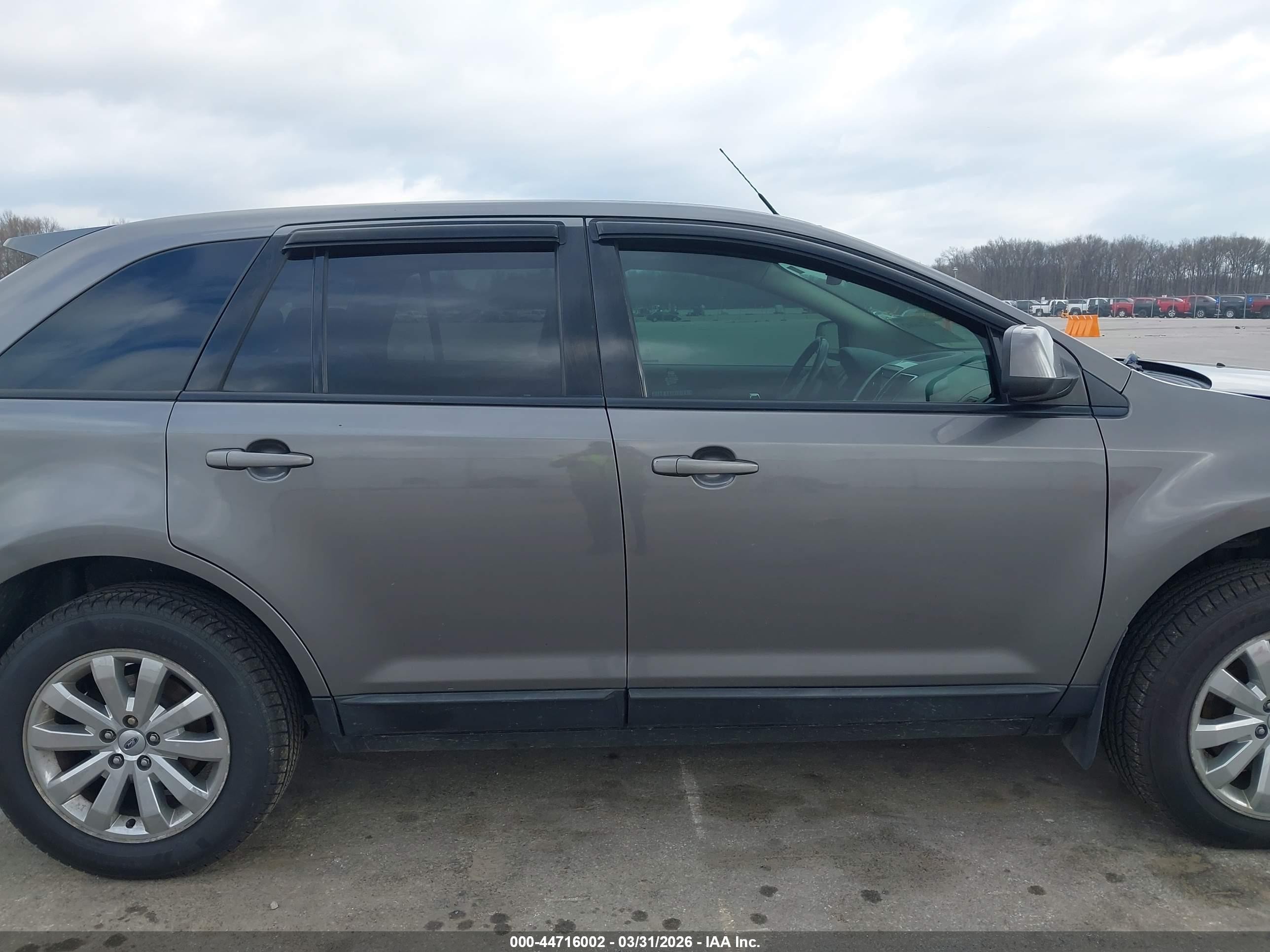 2010 Ford Edge Sel Gray vin: 2FMDK3JC3ABB16178