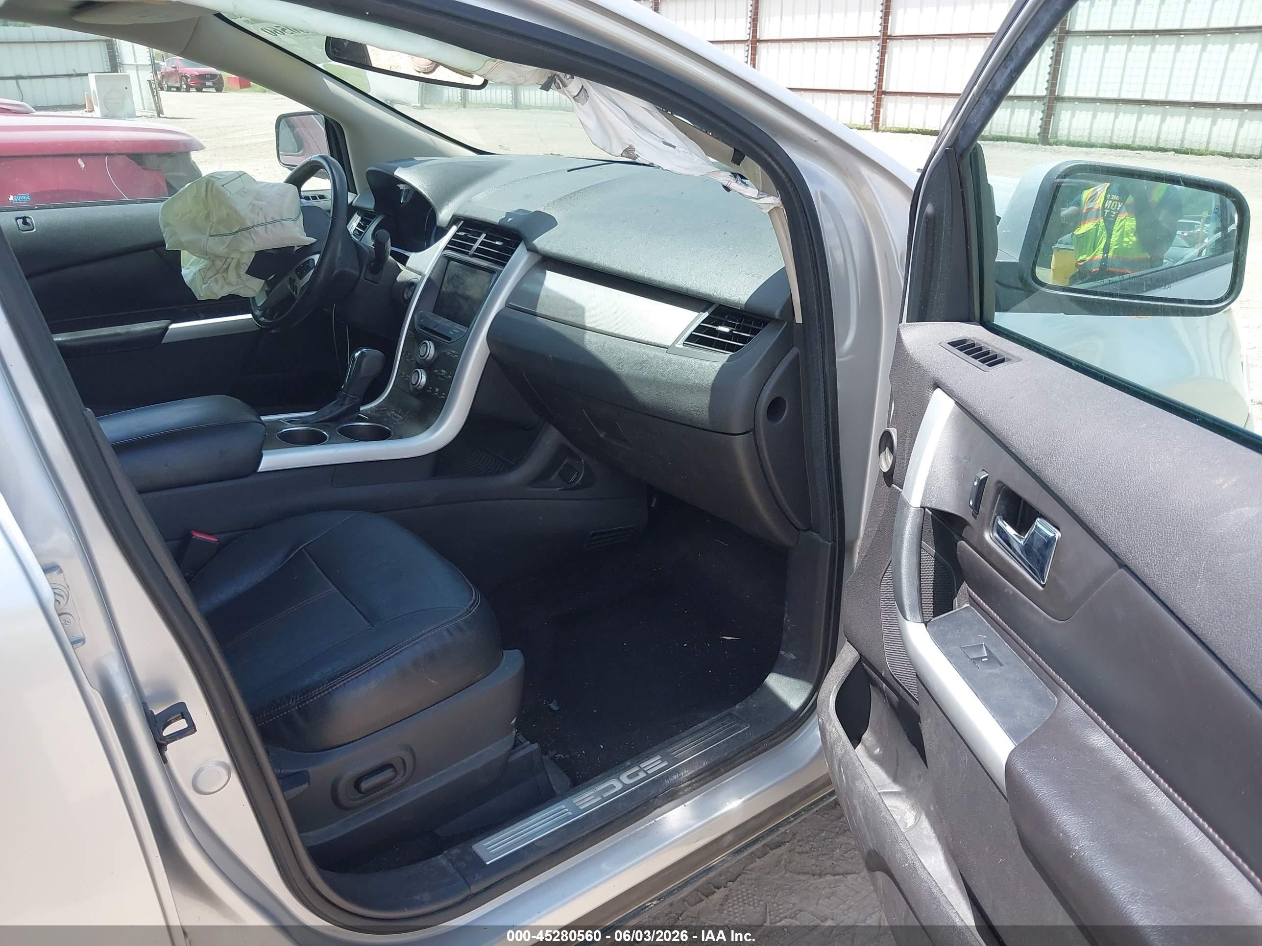 2011 Ford Edge Sel Silver vin: 2FMDK3JC3BBA00707