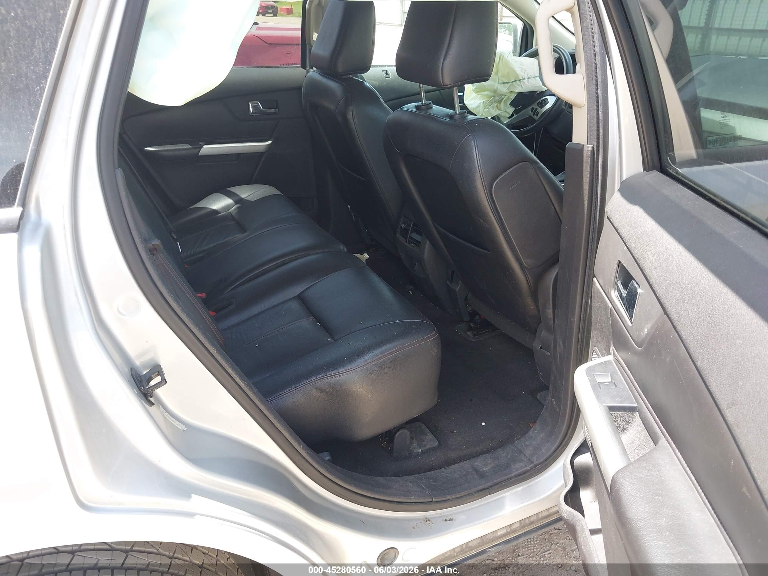 2011 Ford Edge Sel Silver vin: 2FMDK3JC3BBA00707