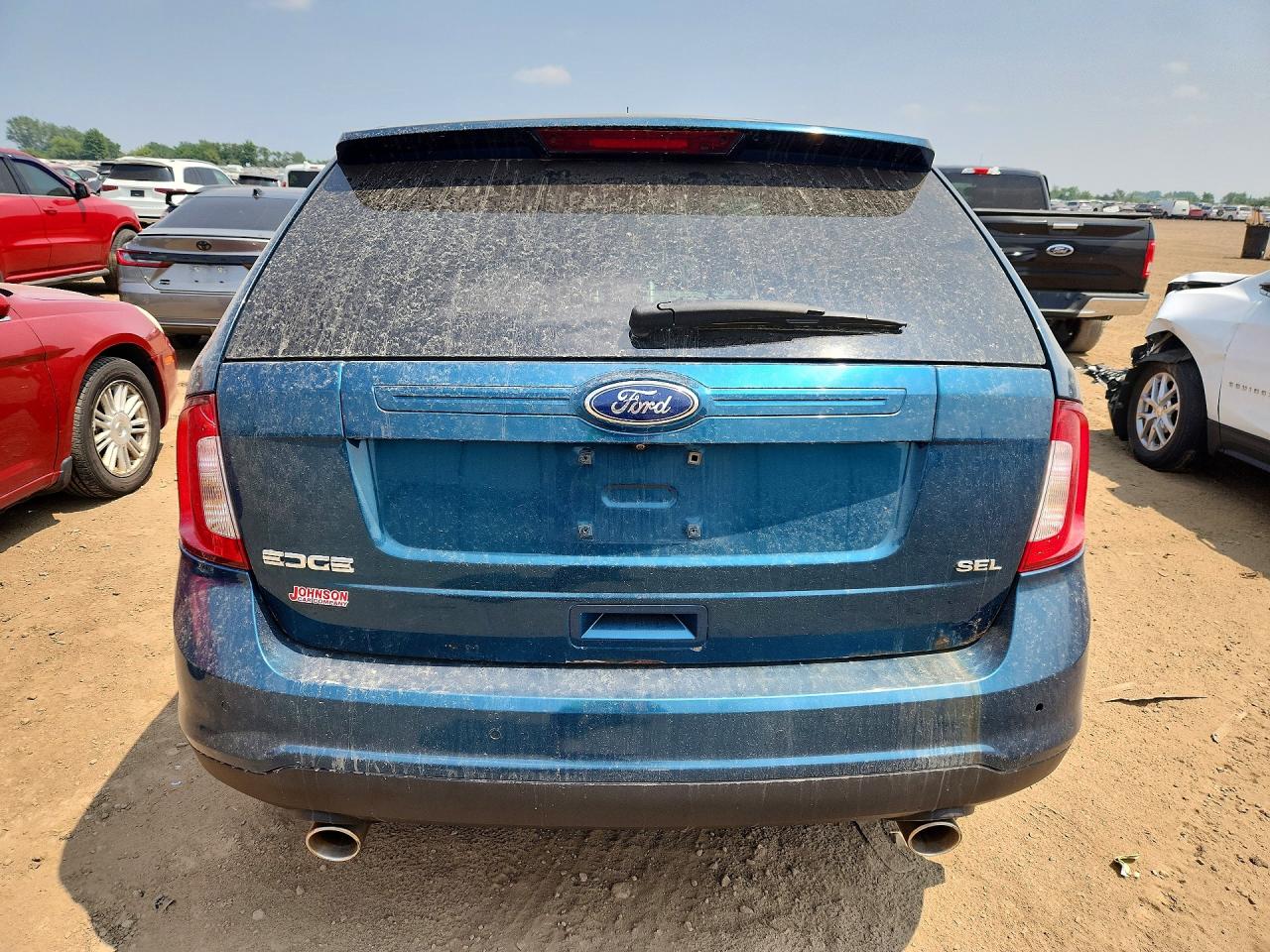 2011 Ford Edge Sel Blue vin: 2FMDK3JC3BBA59689