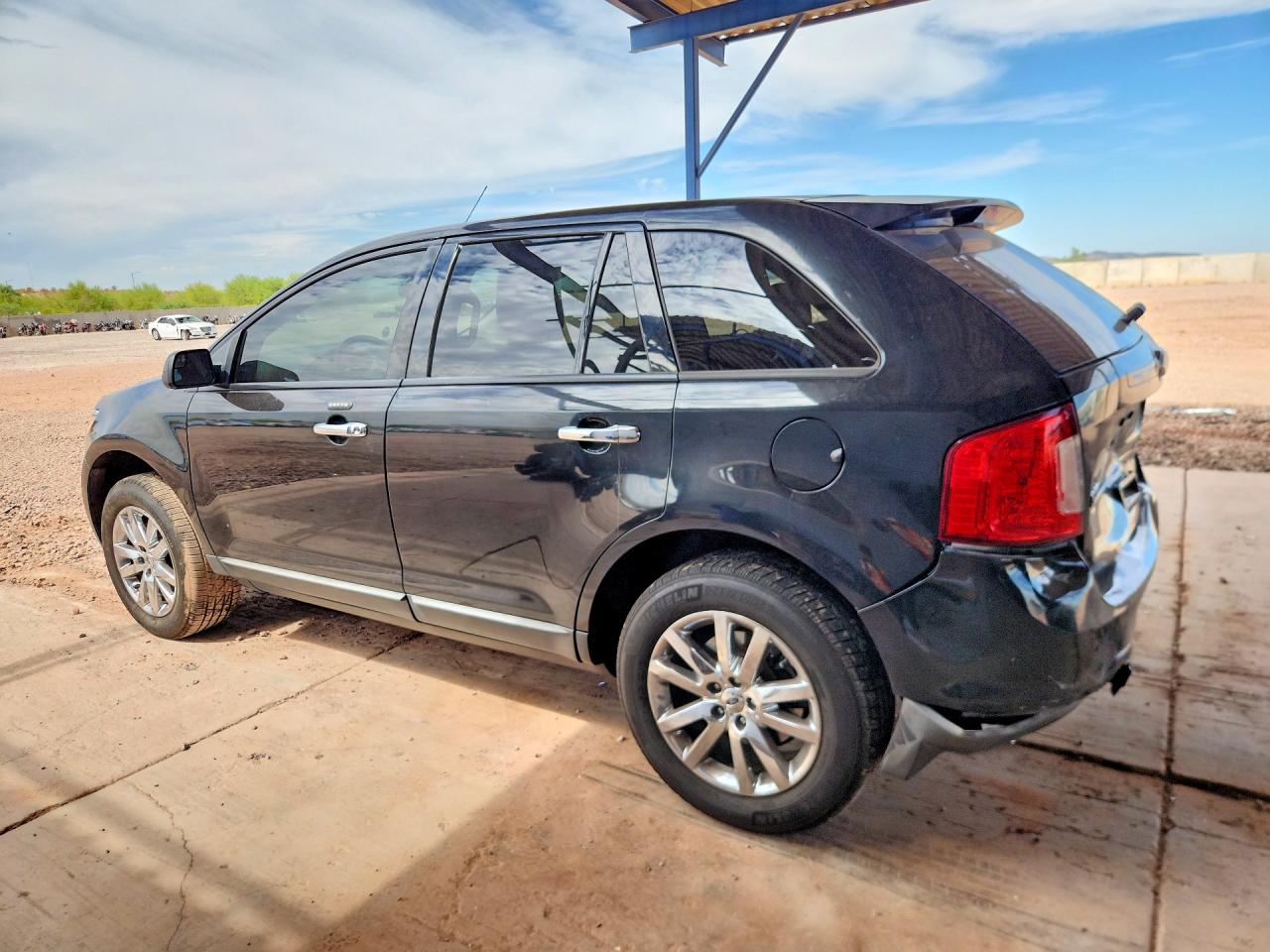 2011 Ford Edge Sel Черный vin: 2FMDK3JC3BBB07997