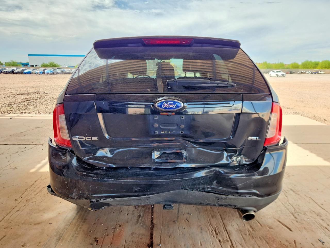 2011 Ford Edge Sel Черный vin: 2FMDK3JC3BBB07997