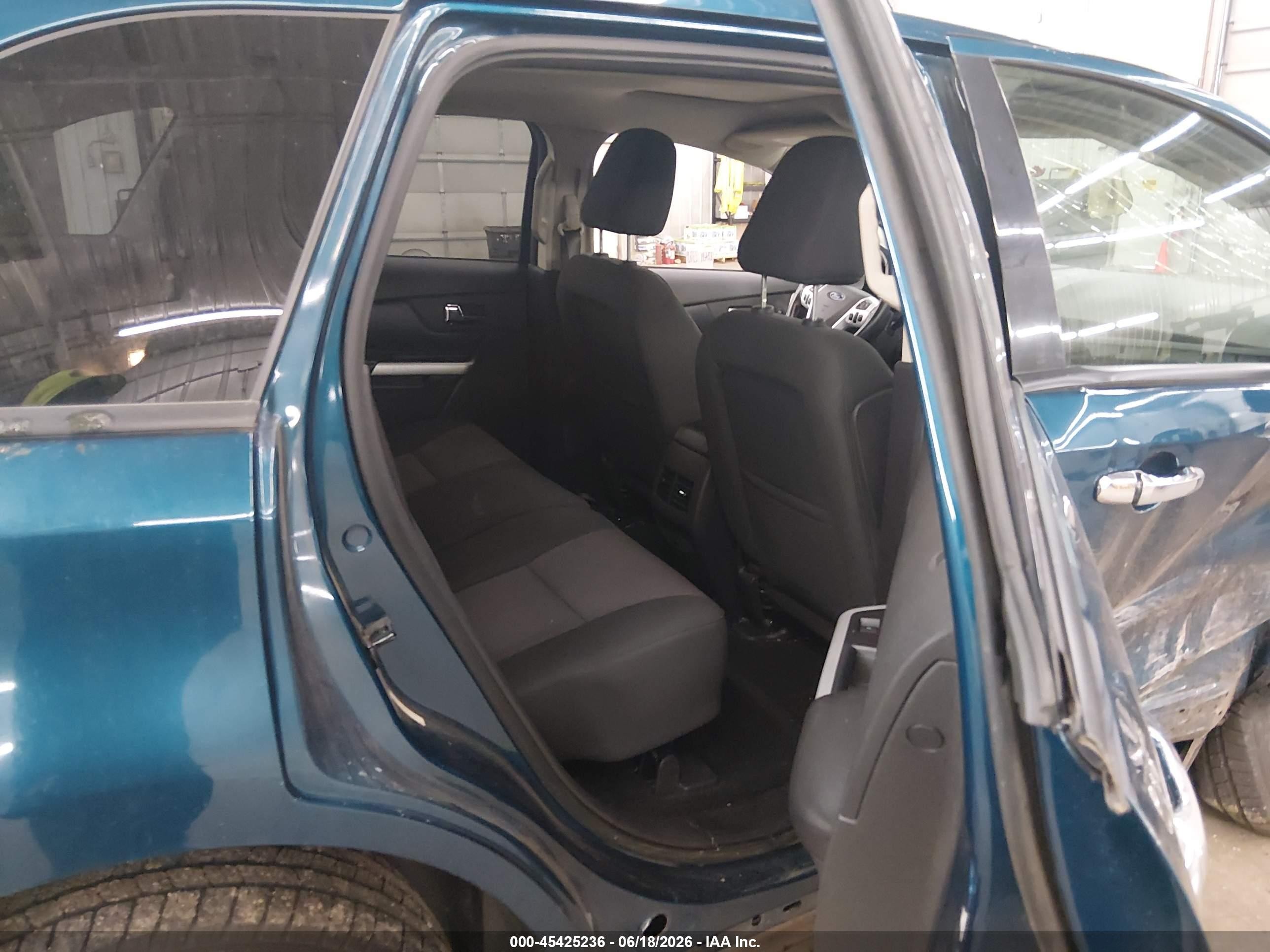 2011 Ford Edge Sel Turquoise vin: 2FMDK3JC3BBB31149