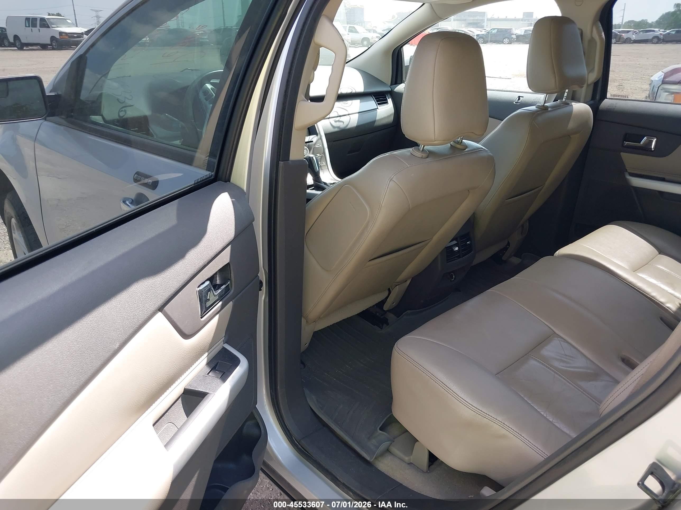 2011 Ford Edge Sel Silver vin: 2FMDK3JC3BBB54236