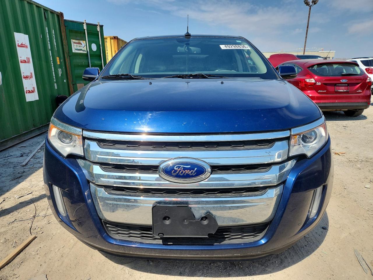 2012 Ford Edge Sel Blue vin: 2FMDK3JC3CBA11787