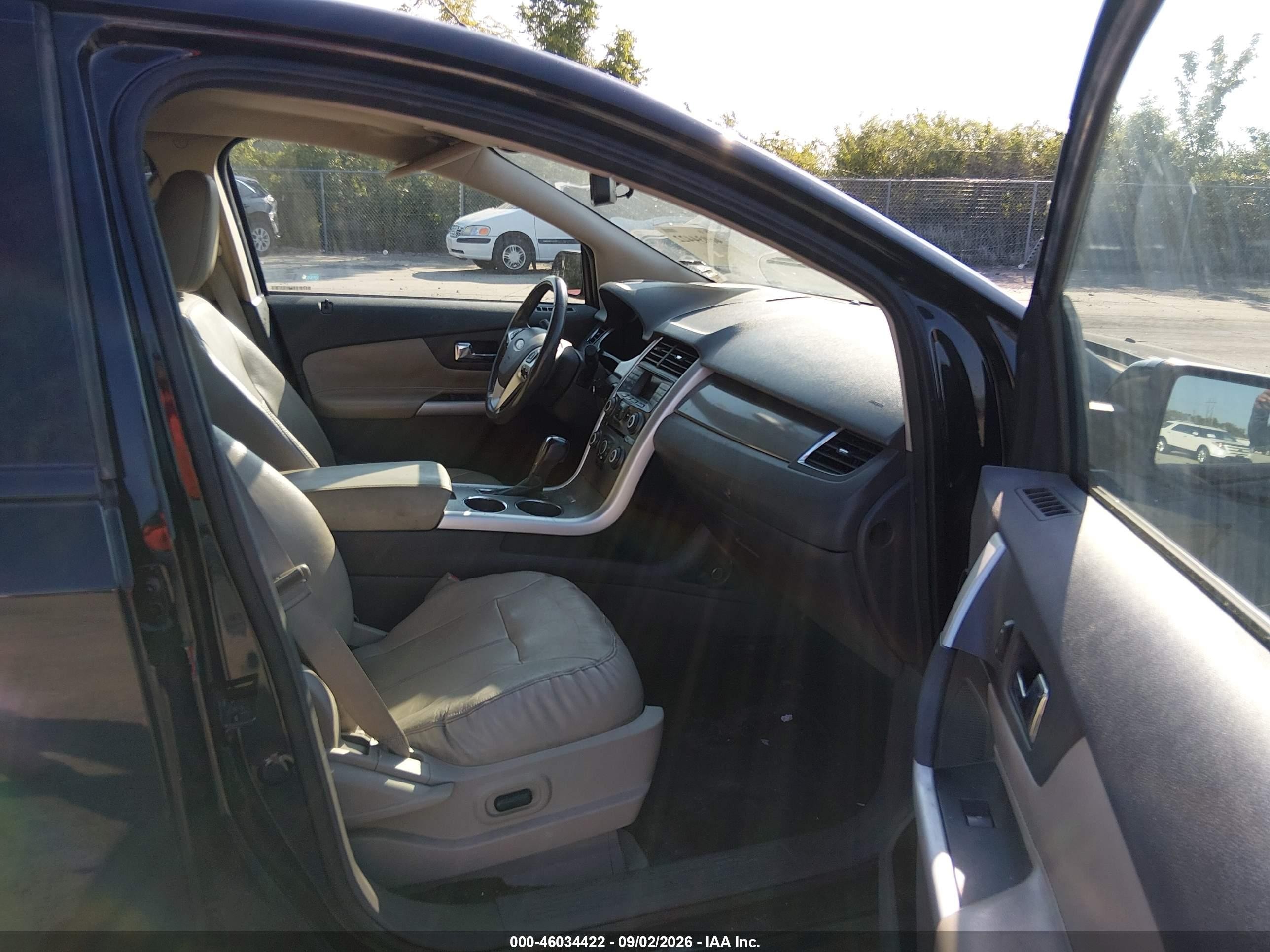 2012 Ford Edge Sel Black vin: 2FMDK3JC3CBA27259
