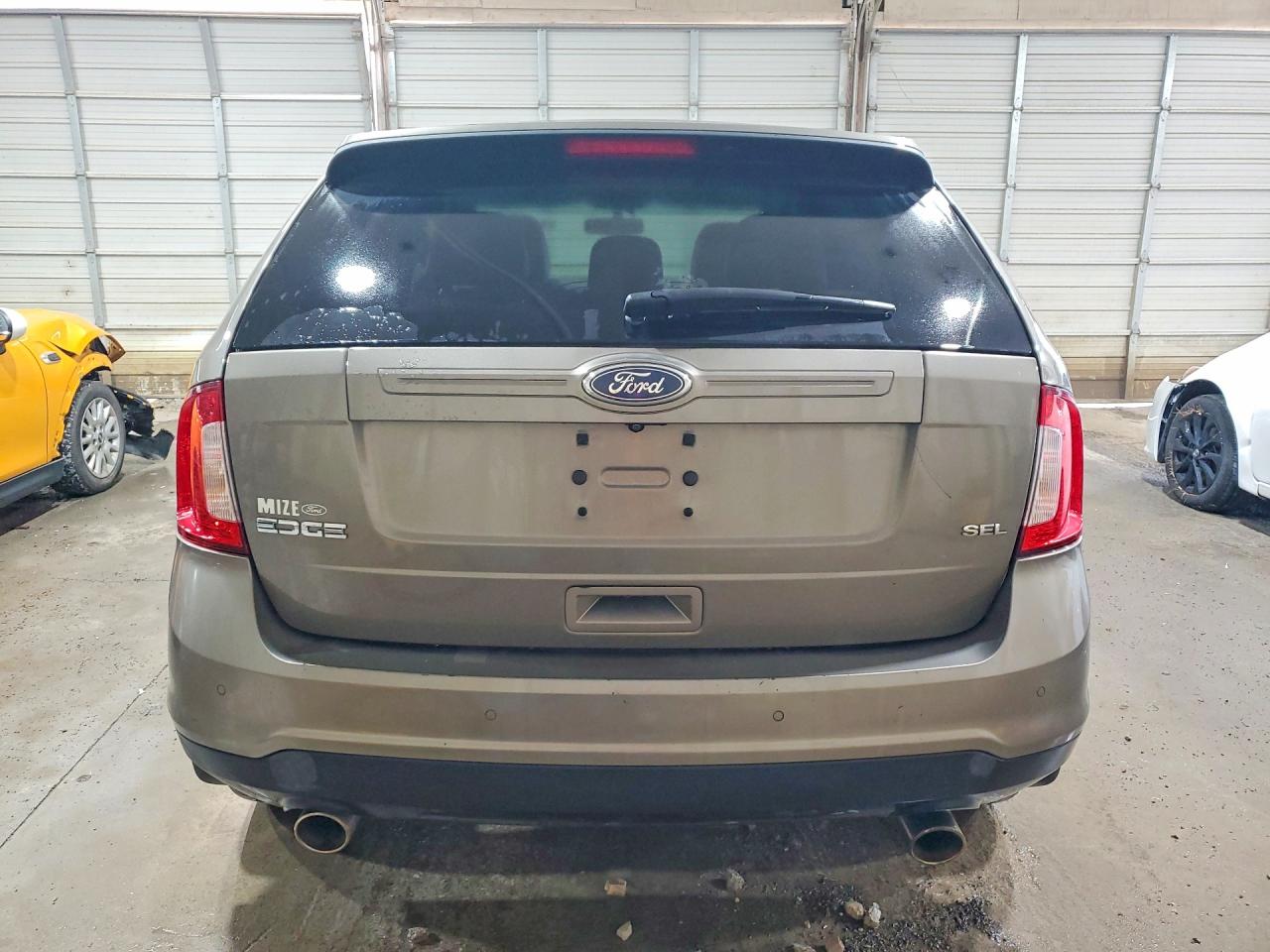 2012 Ford Edge Sel Brown vin: 2FMDK3JC3CBA66577