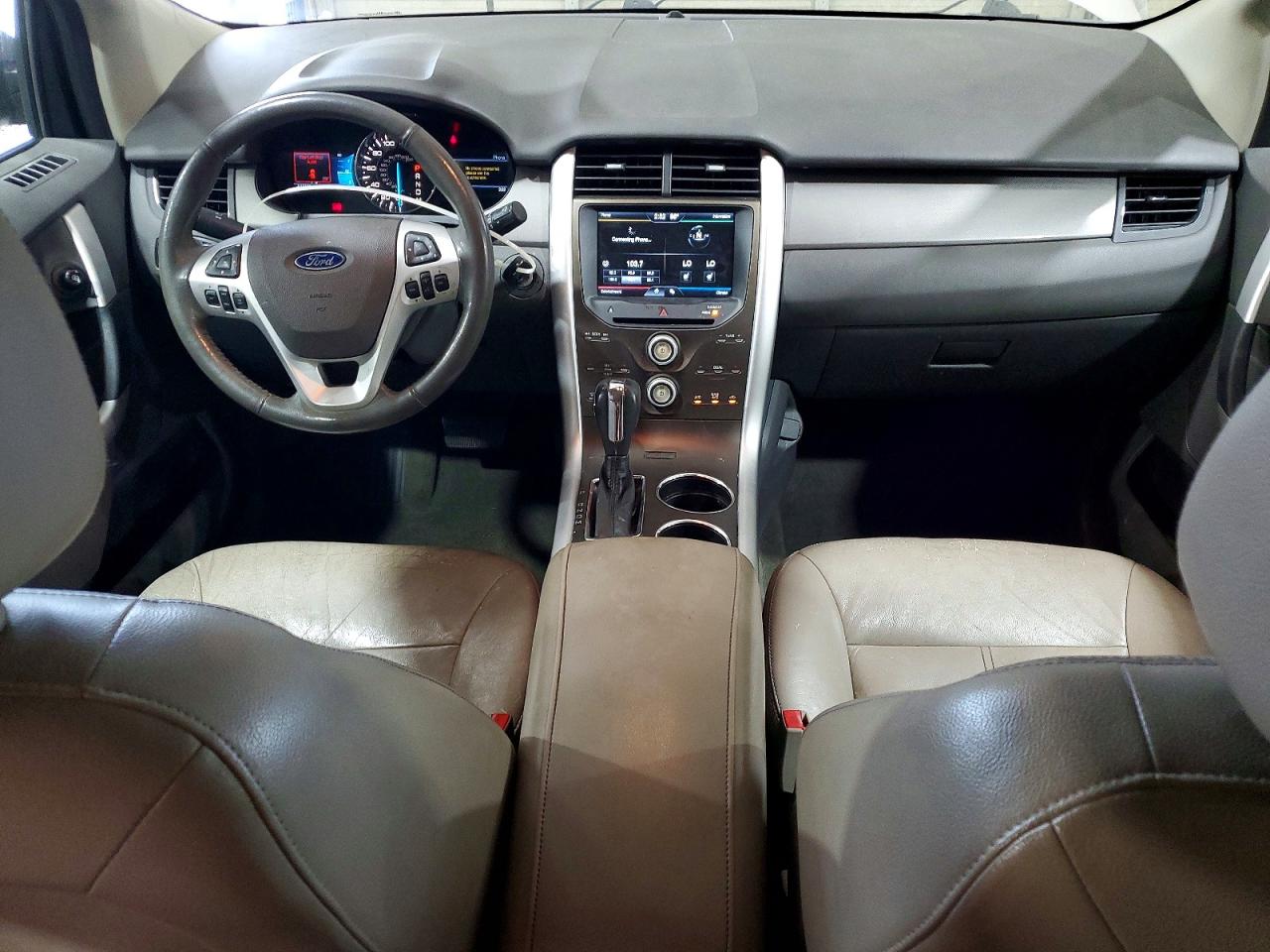 2012 Ford Edge Sel Brown vin: 2FMDK3JC3CBA66577