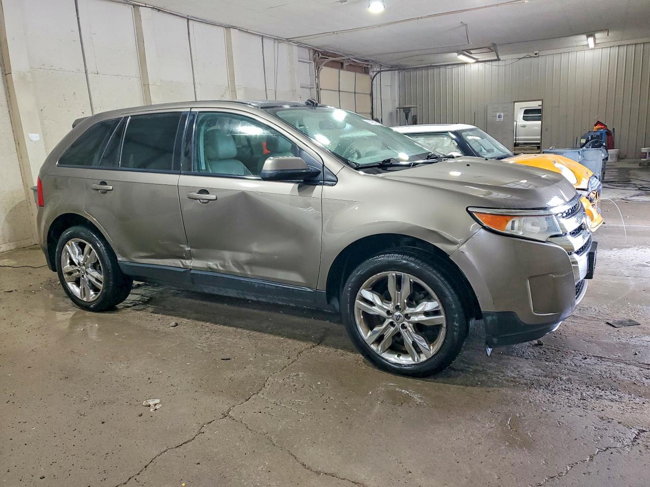 2012 Ford Edge Sel Brown vin: 2FMDK3JC3CBA66577