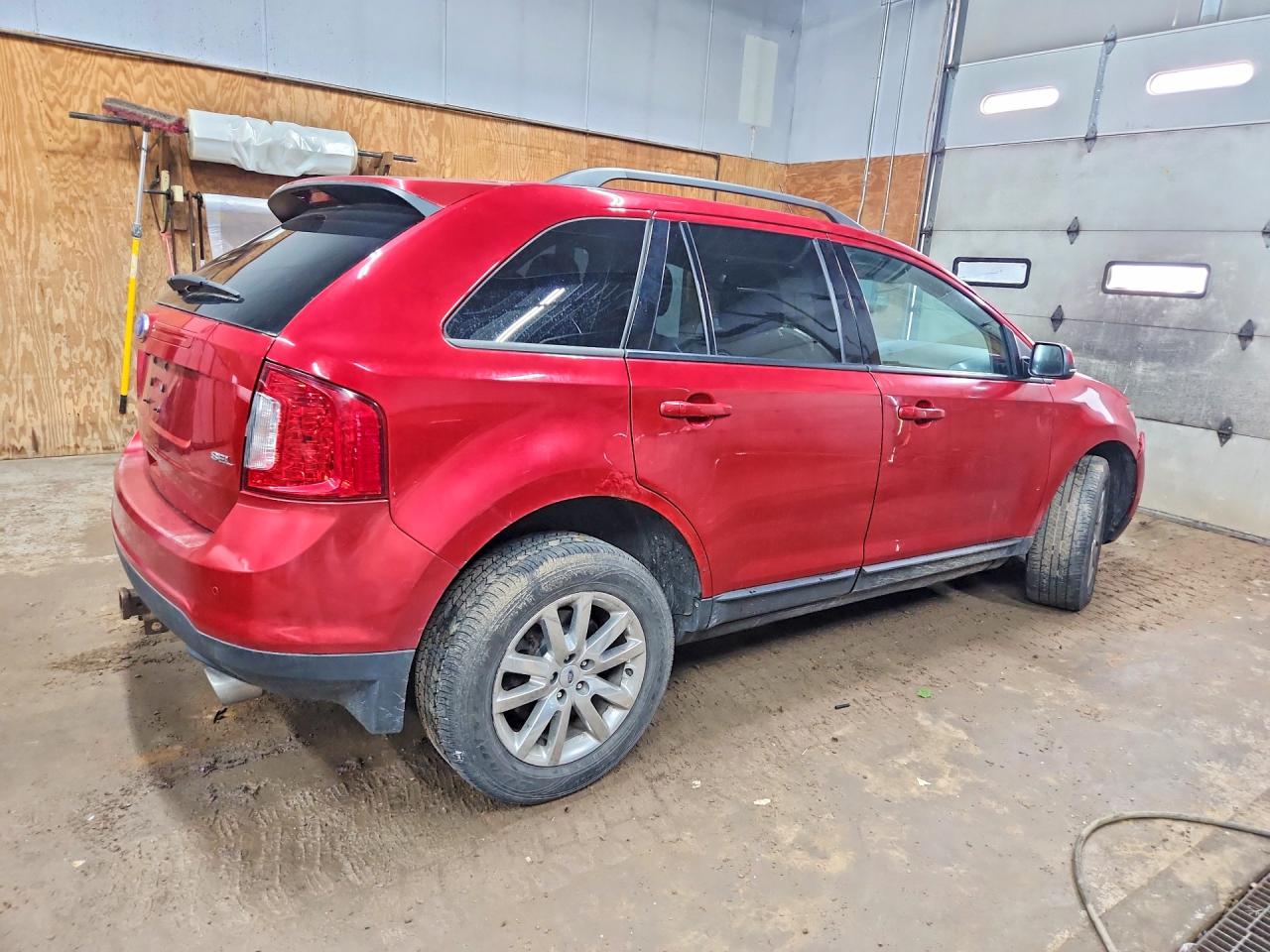 2012 Ford Edge Sel Red vin: 2FMDK3JC3CBA67986