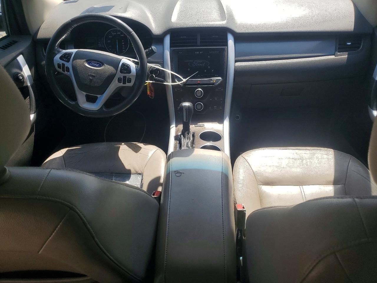 2012 Ford Edge Sel White vin: 2FMDK3JC3CBA87610