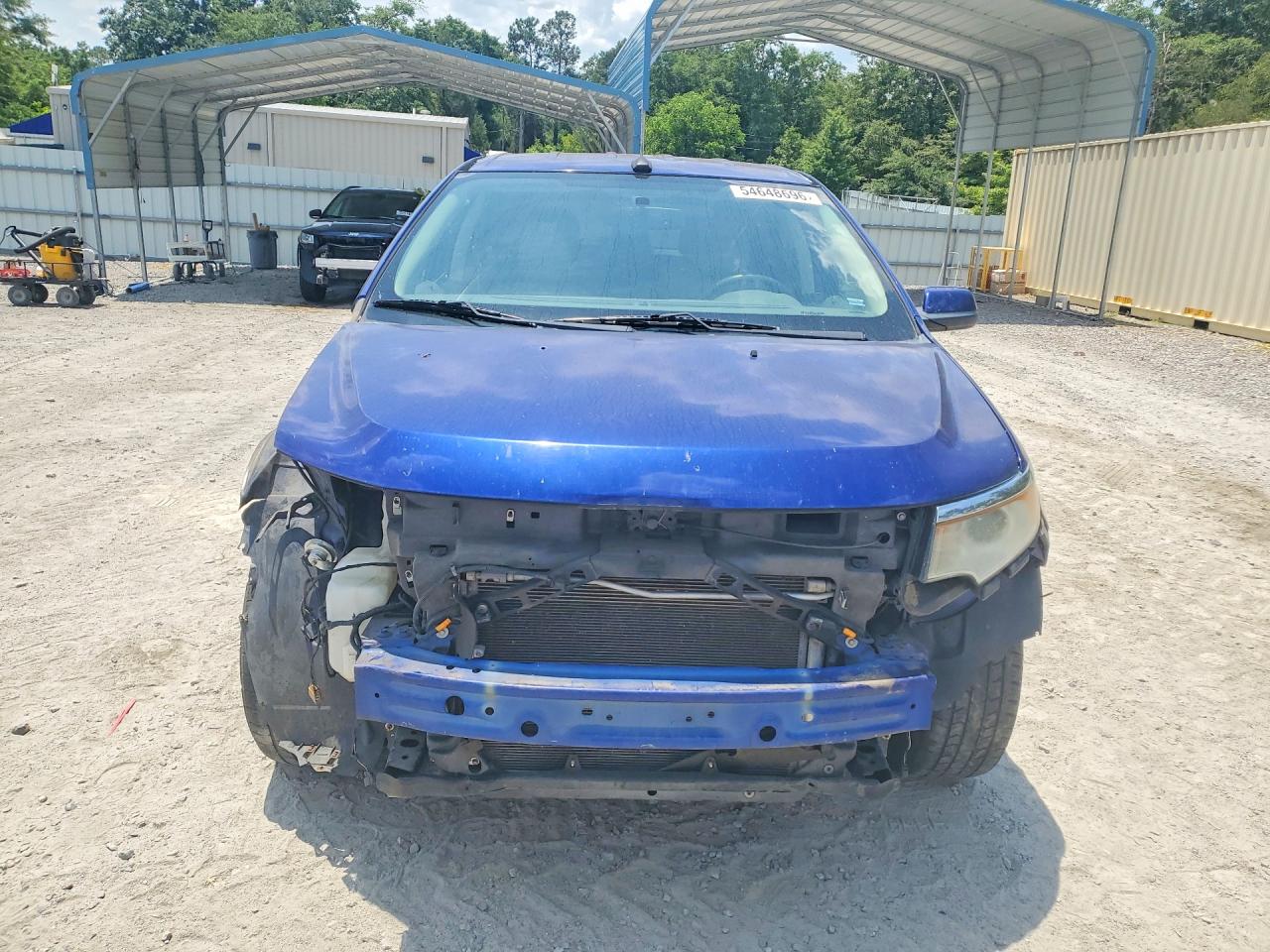 2013 Ford Edge Sel Blue vin: 2FMDK3JC3DBA09443