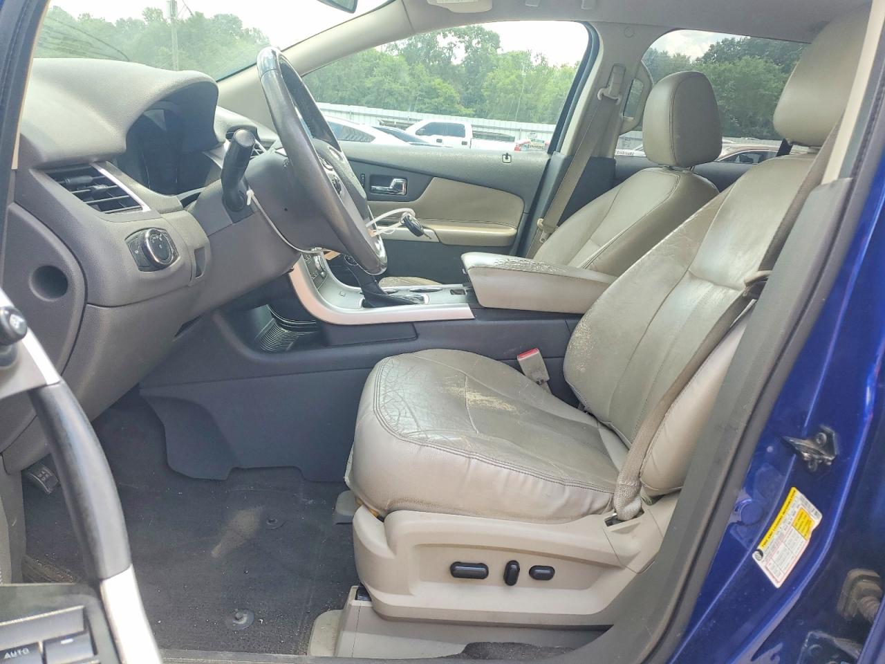 2013 Ford Edge Sel Blue vin: 2FMDK3JC3DBA09443