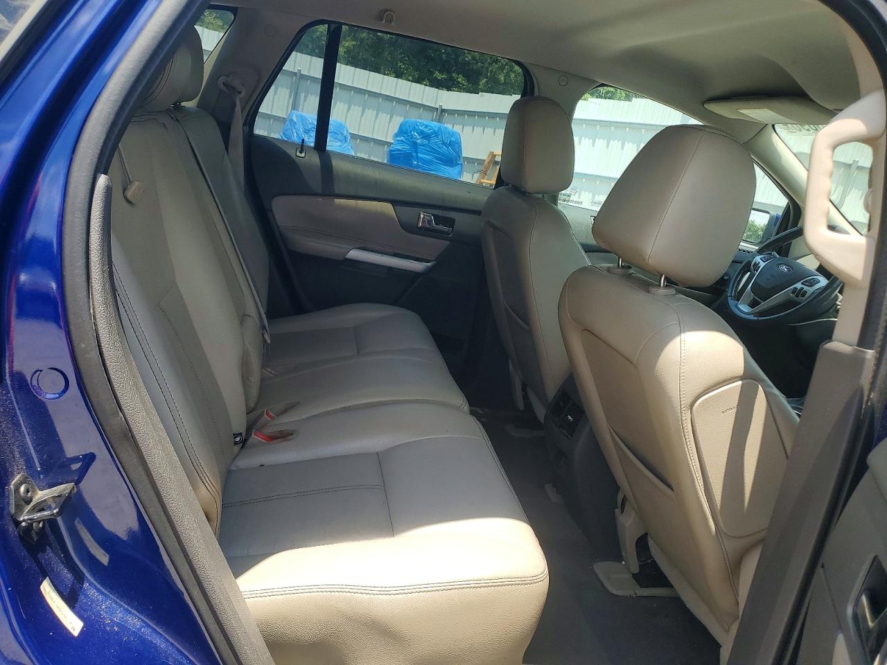2013 Ford Edge Sel Blue vin: 2FMDK3JC3DBA09443