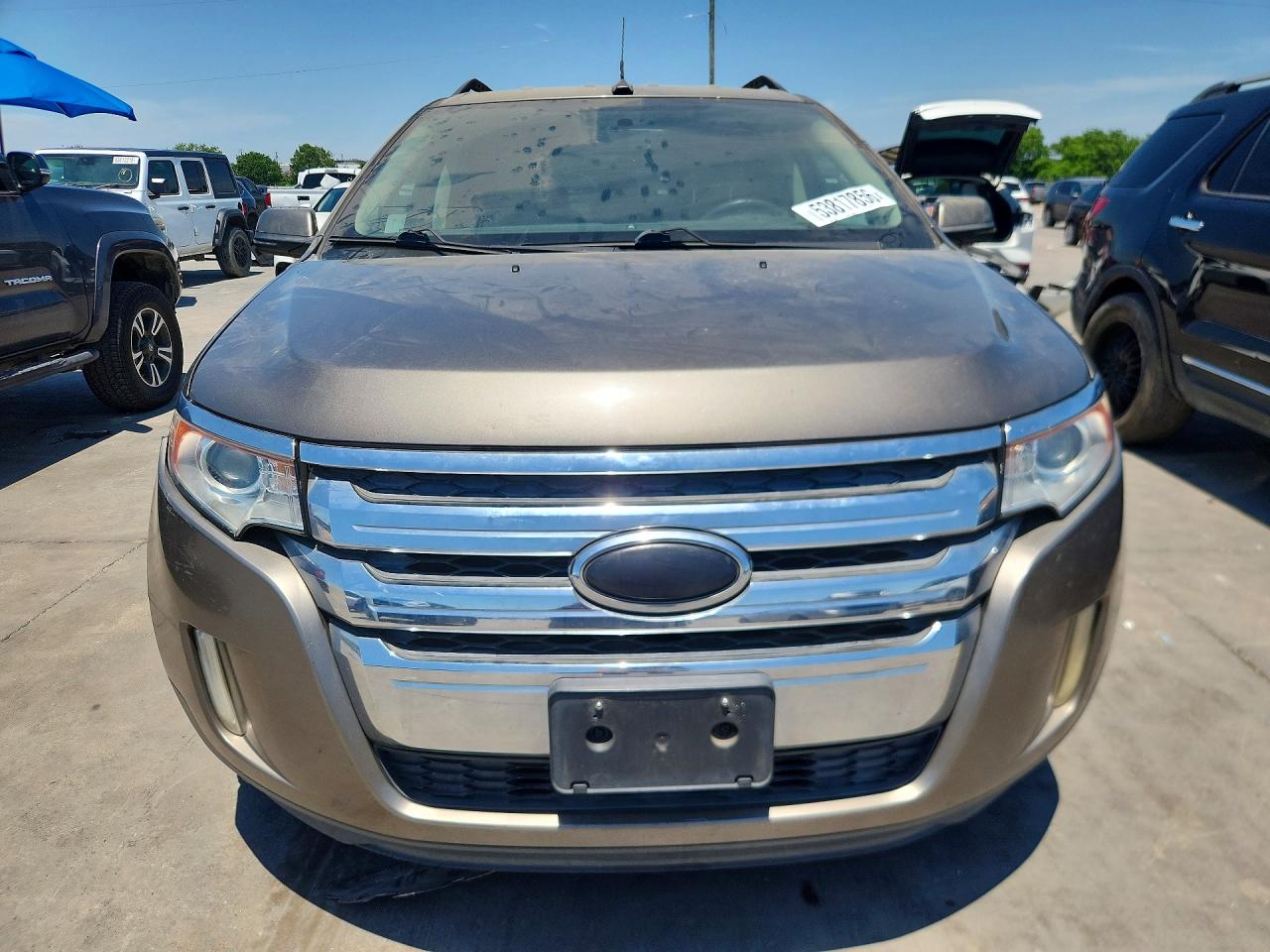 2013 Ford Edge Sel Brown vin: 2FMDK3JC3DBA72753