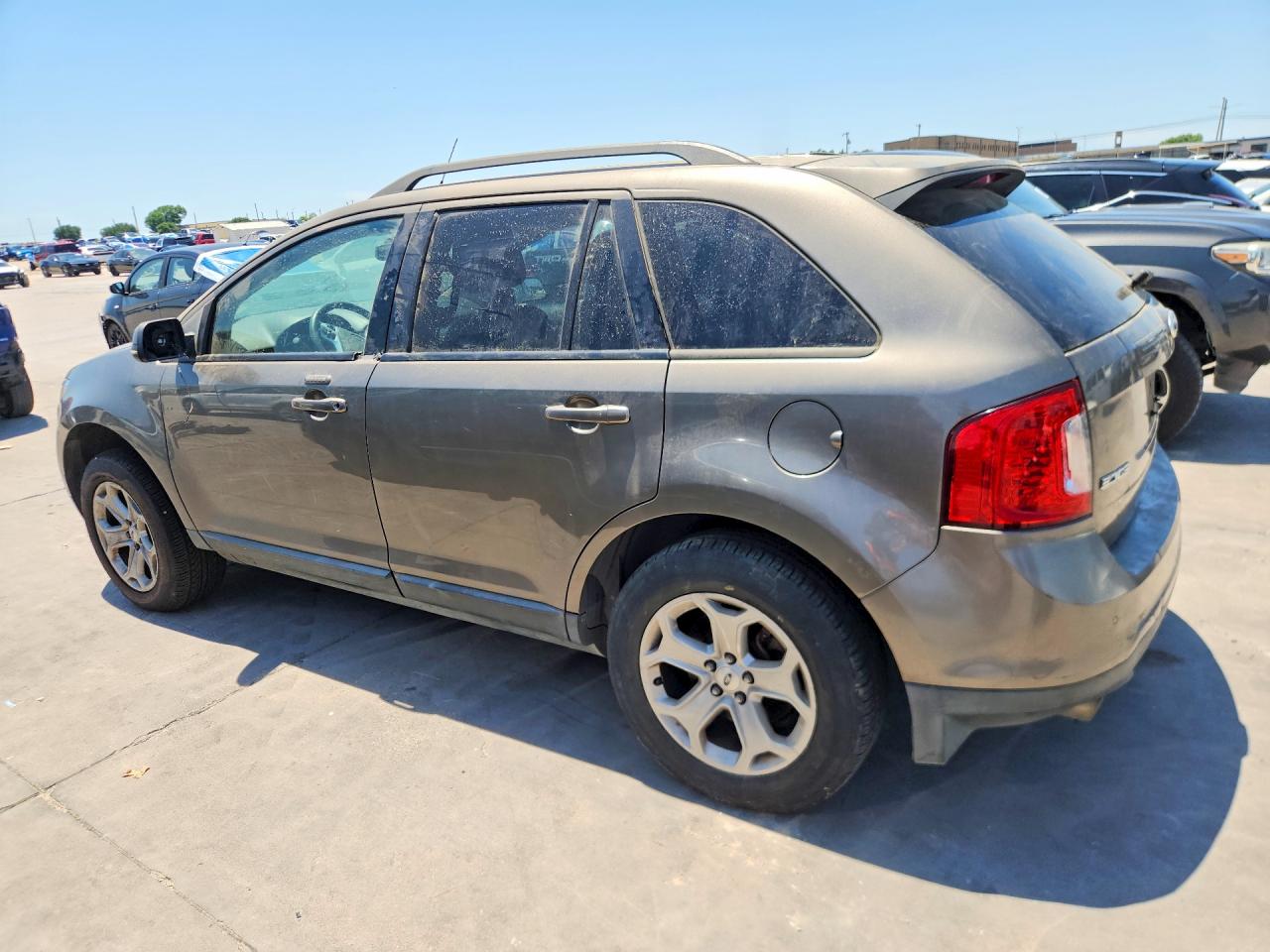 2013 Ford Edge Sel Brown vin: 2FMDK3JC3DBA72753