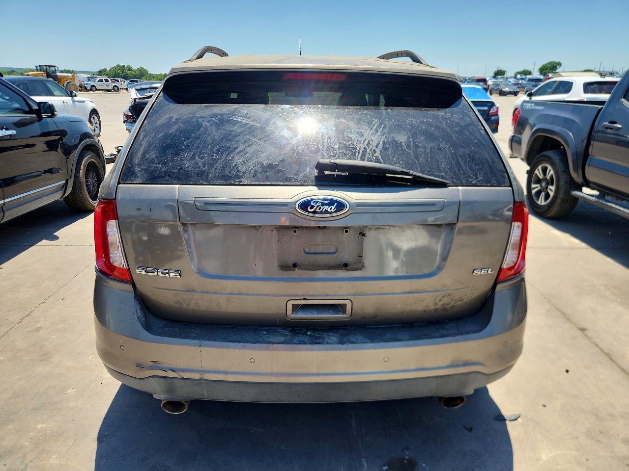 2013 Ford Edge Sel Brown vin: 2FMDK3JC3DBA72753