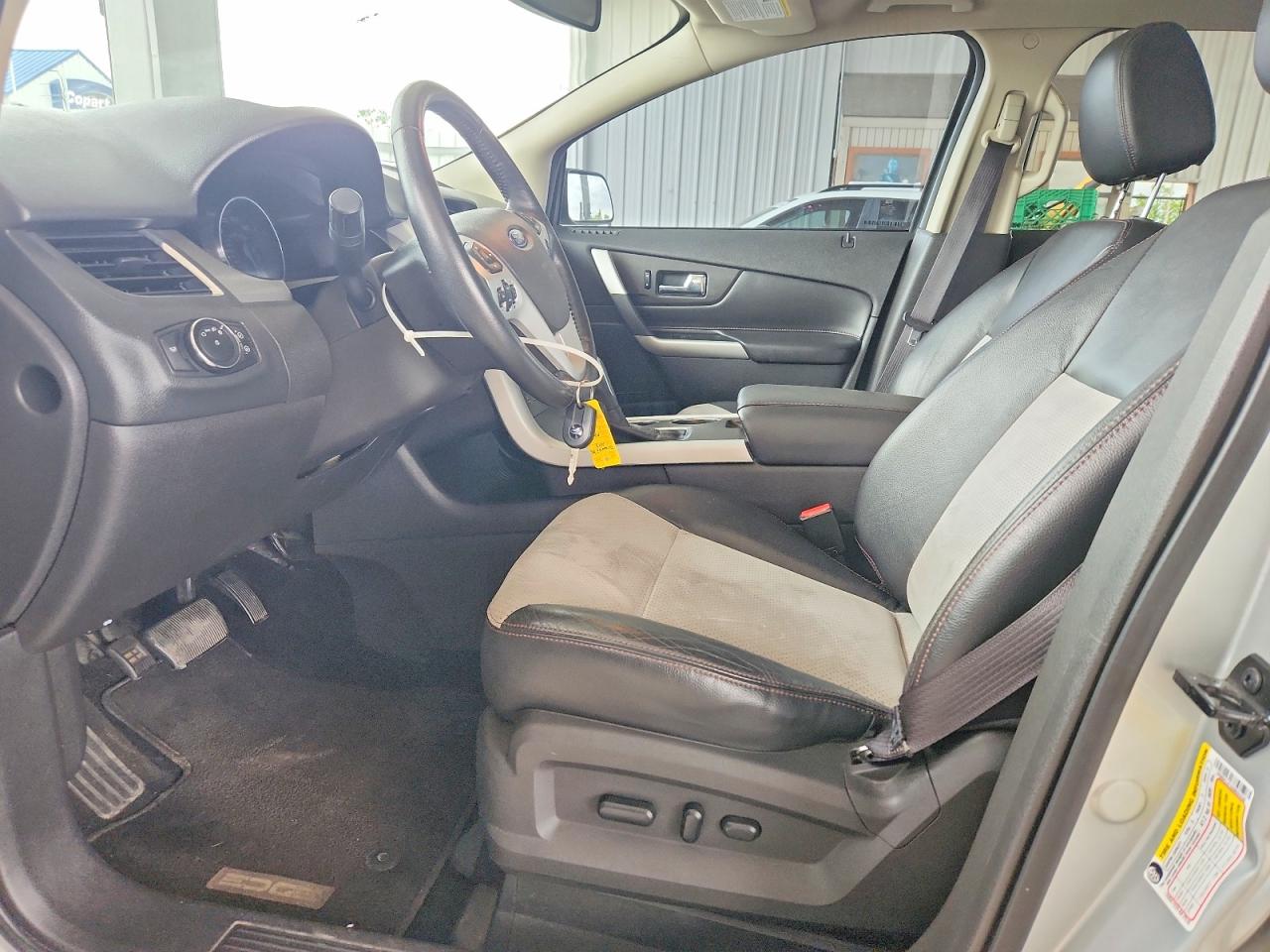 2013 Ford Edge Sel Silver vin: 2FMDK3JC3DBB05508