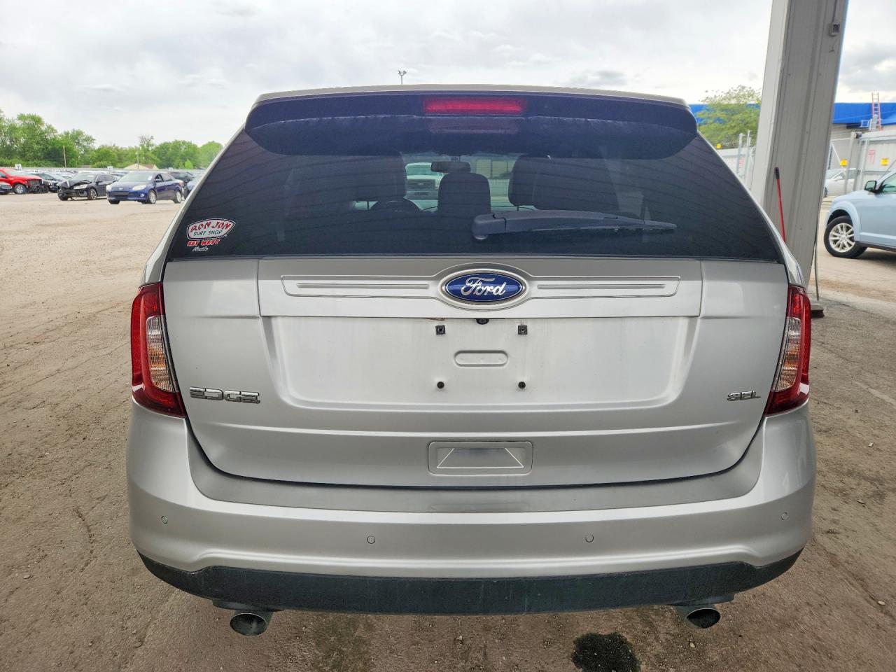 2013 Ford Edge Sel Silver vin: 2FMDK3JC3DBB05508