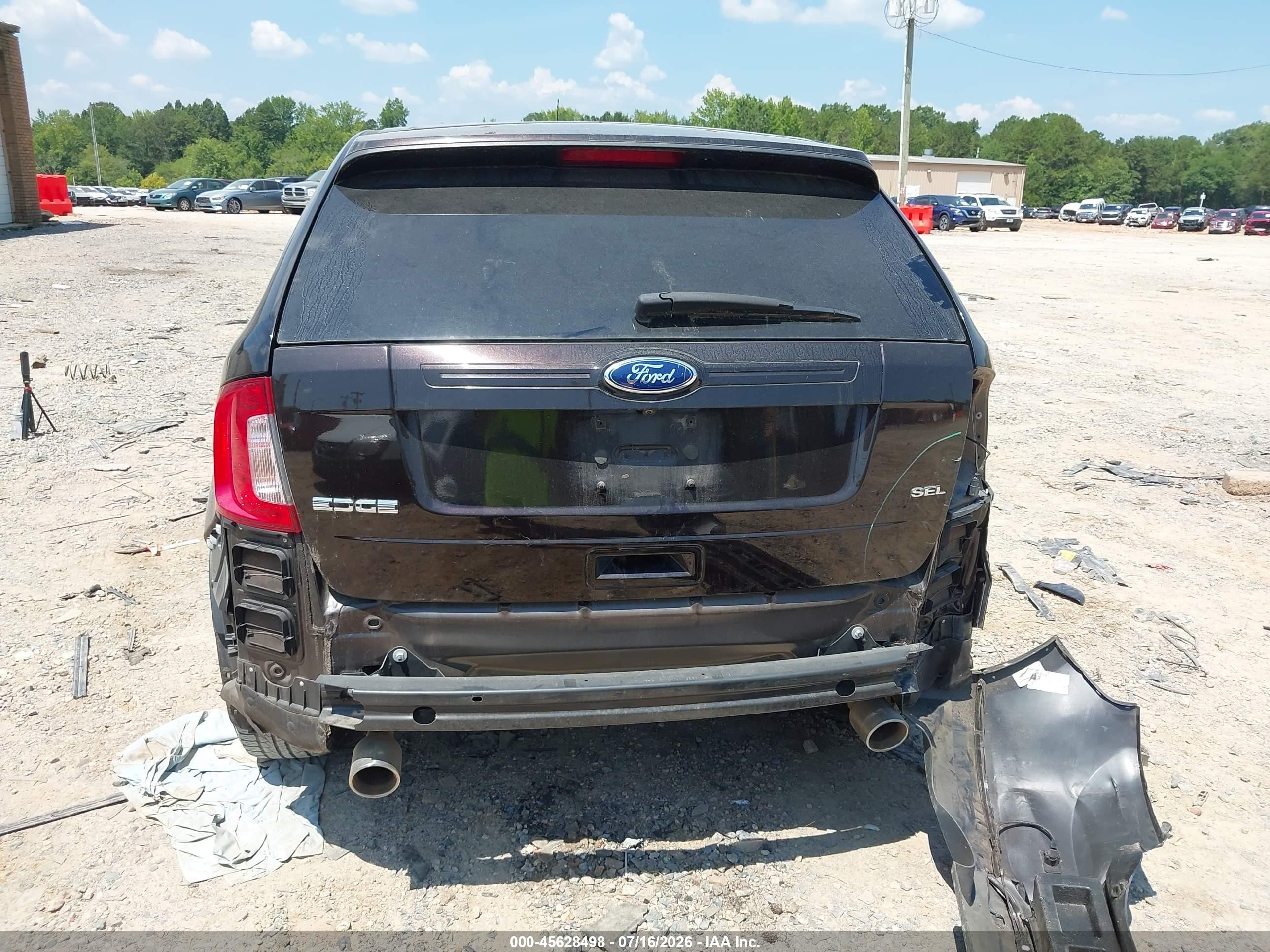 2013 Ford Edge Sel Фиолетовый vin: 2FMDK3JC3DBC32811