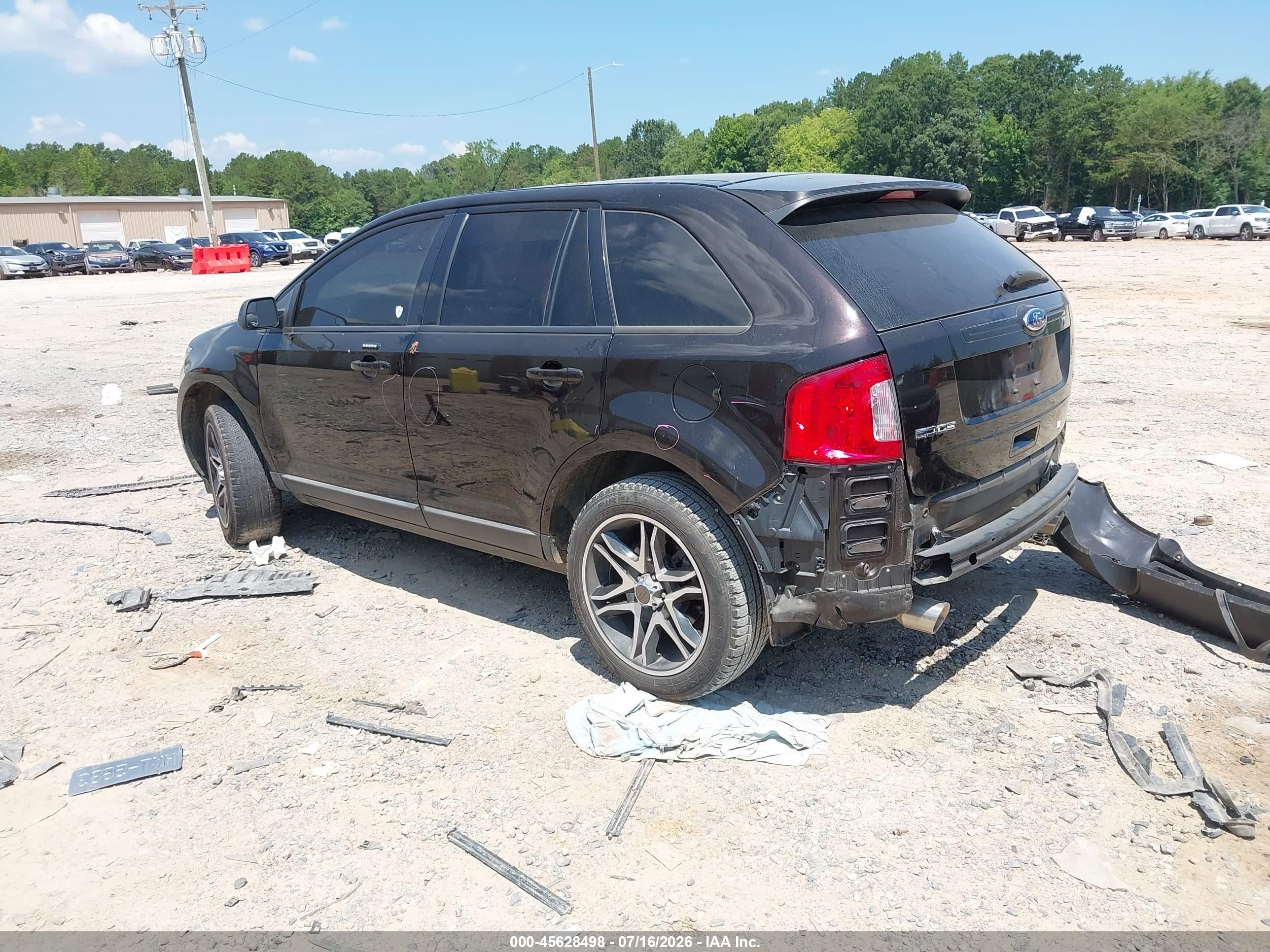 2013 Ford Edge Sel Фиолетовый vin: 2FMDK3JC3DBC32811