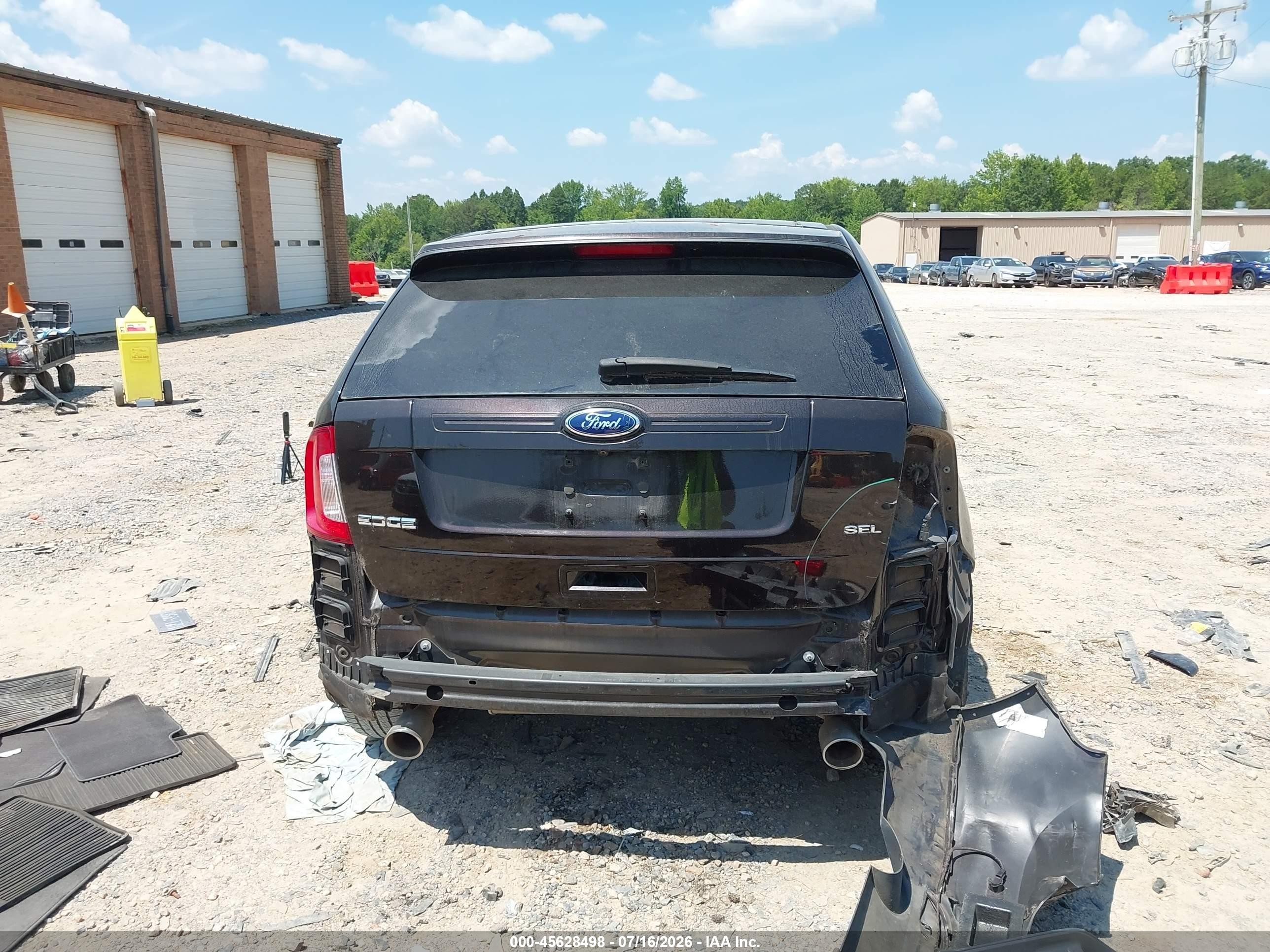 2013 Ford Edge Sel Фиолетовый vin: 2FMDK3JC3DBC32811