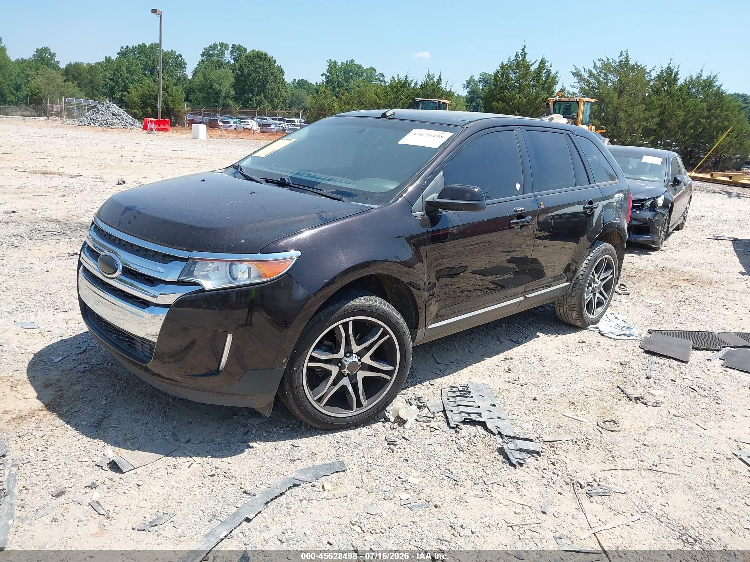 2013 Ford Edge Sel Фиолетовый vin: 2FMDK3JC3DBC32811
