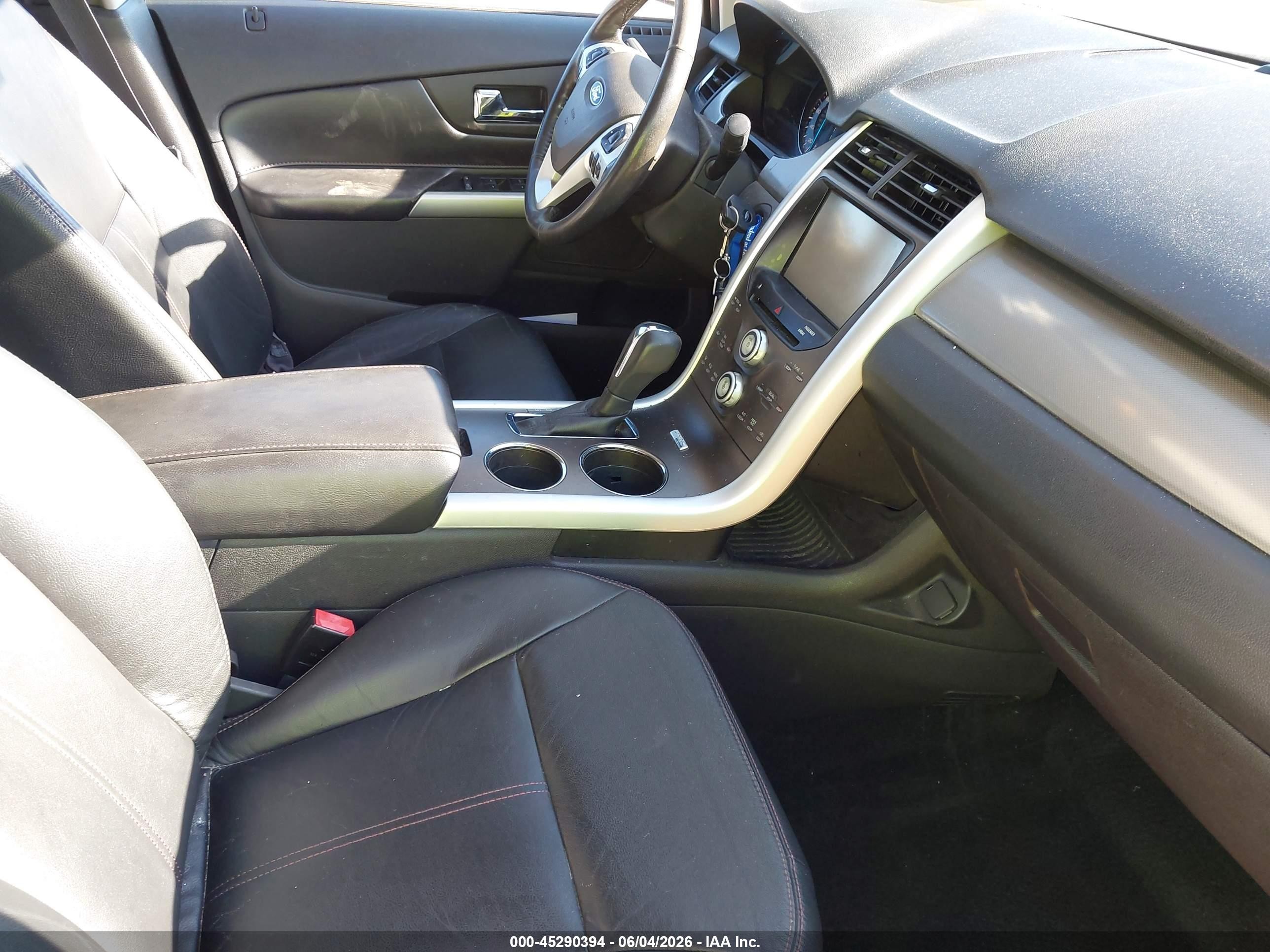 2013 Ford Edge Sel Silver vin: 2FMDK3JC3DBC83502