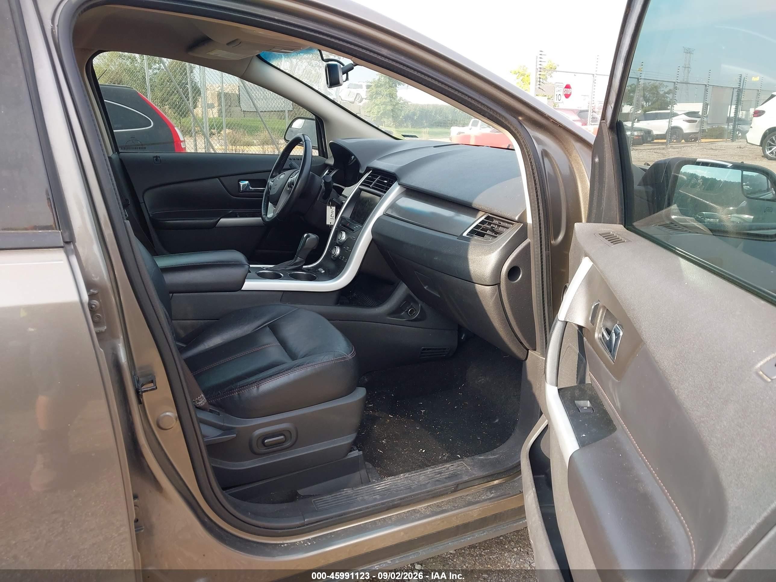 2013 Ford Edge Sel Gray vin: 2FMDK3JC3DBE18171