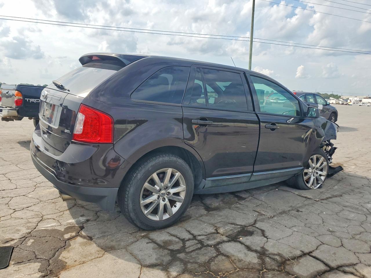 2013 Ford Edge Sel Black vin: 2FMDK3JC3DBE22334