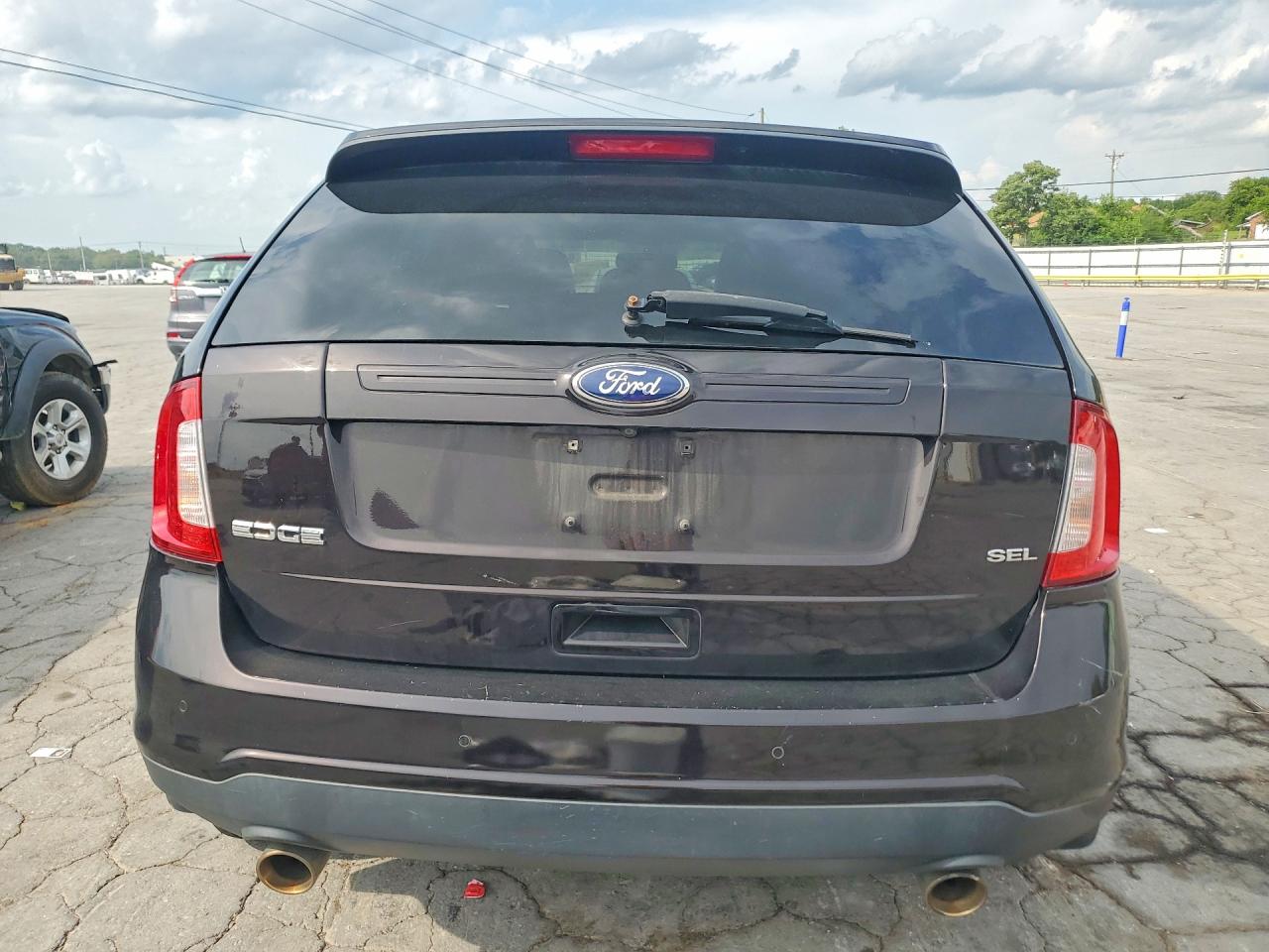 2013 Ford Edge Sel Black vin: 2FMDK3JC3DBE22334
