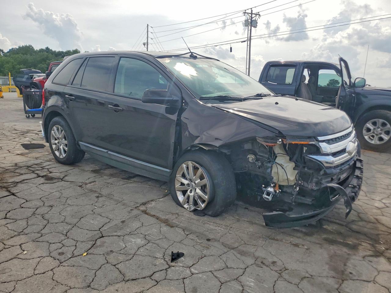 2013 Ford Edge Sel Black vin: 2FMDK3JC3DBE22334
