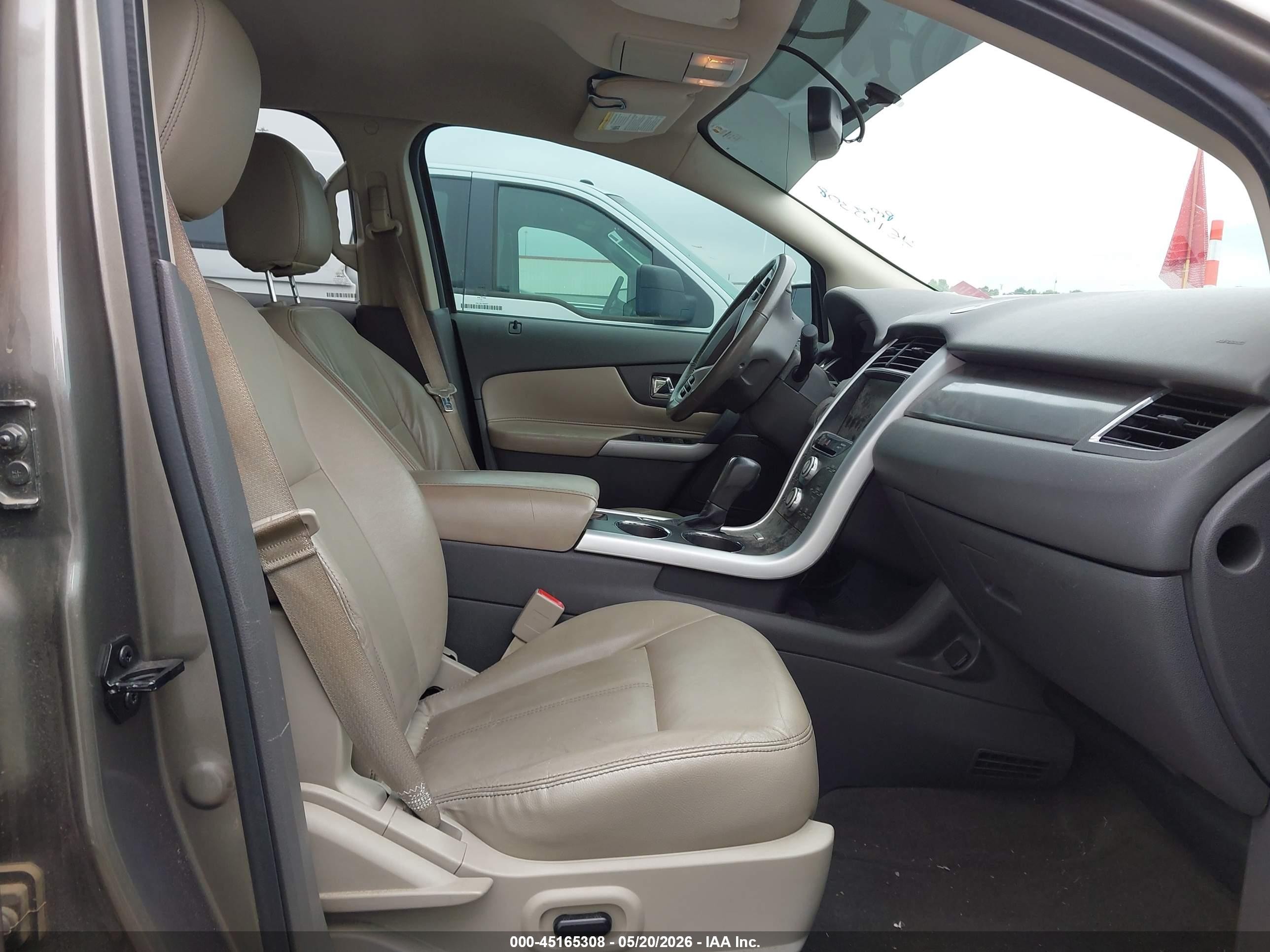 2013 Ford Edge Sel Champagne vin: 2FMDK3JC3DBE25542