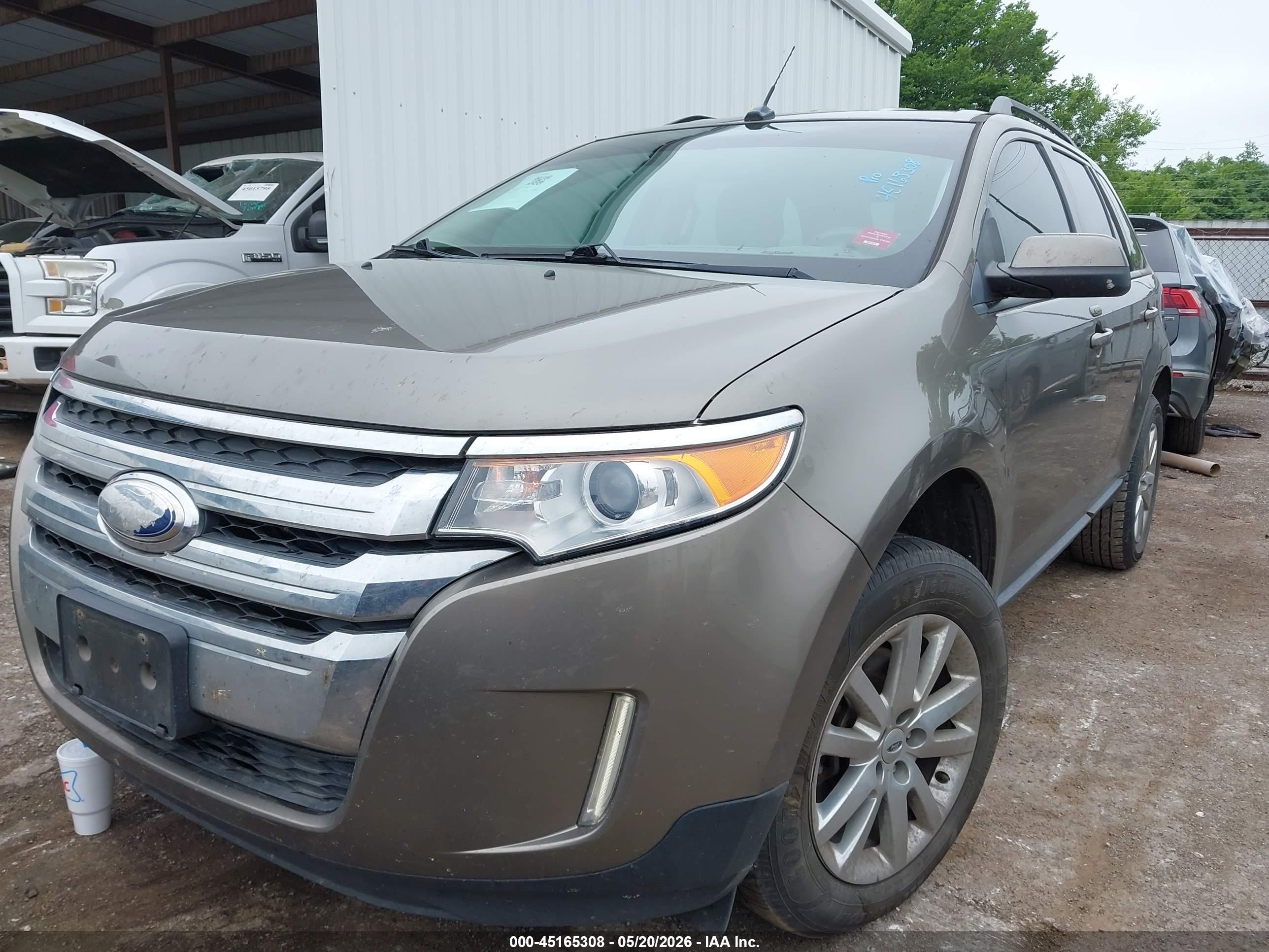 2013 Ford Edge Sel Champagne vin: 2FMDK3JC3DBE25542
