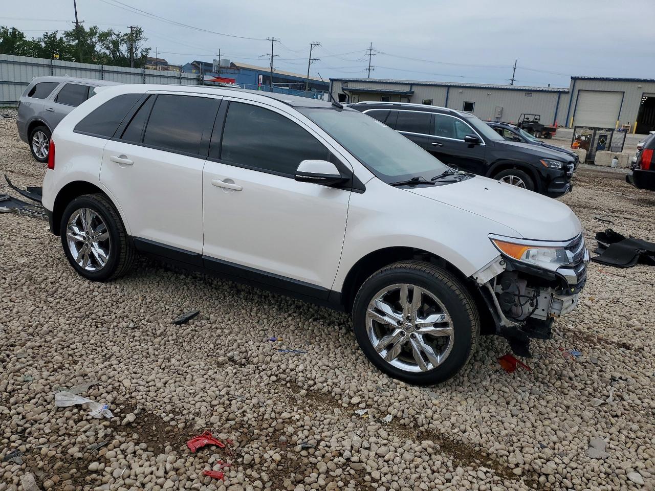 2014 Ford Edge Sel Белый vin: 2FMDK3JC3EBA24350