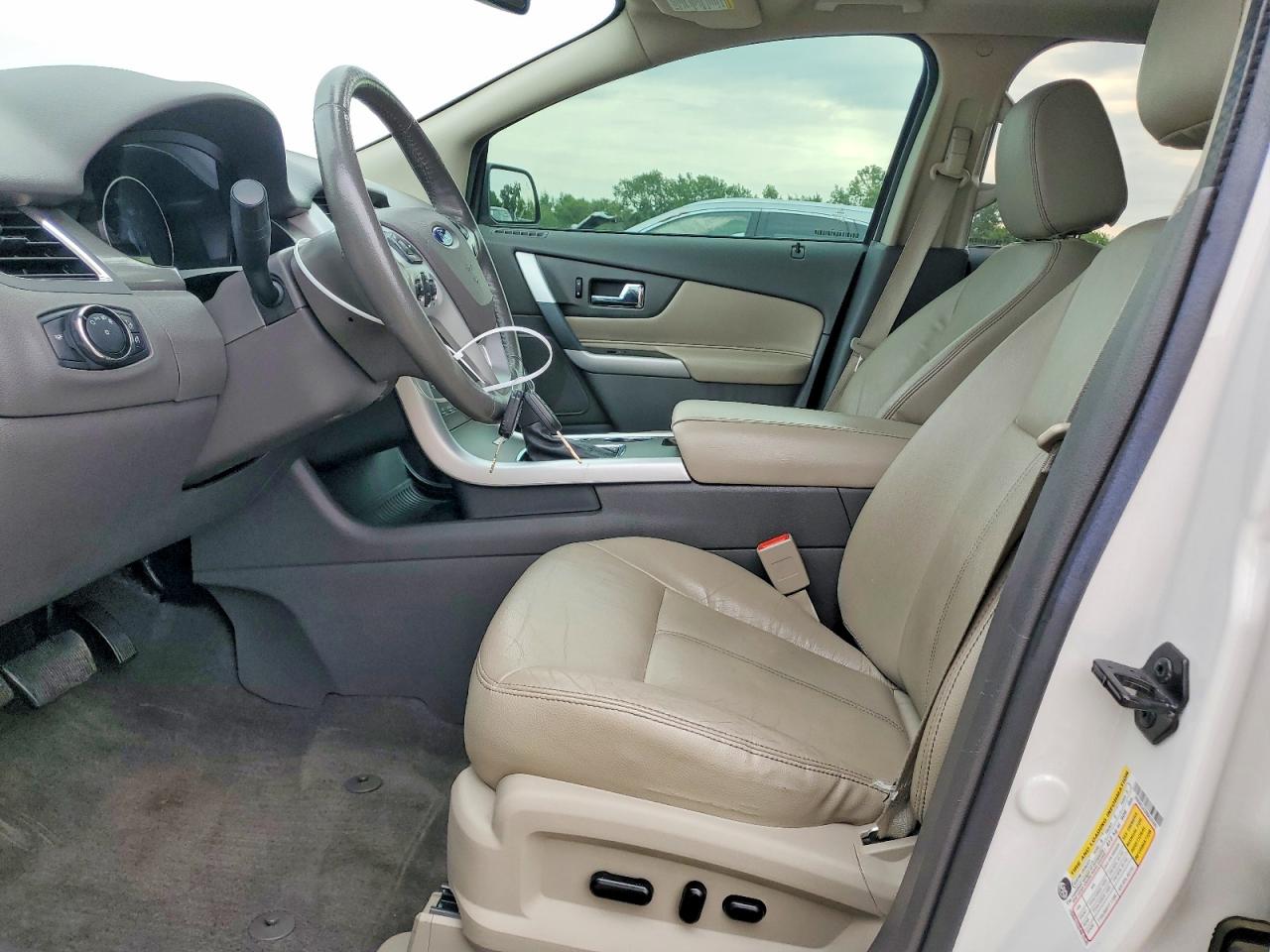 2014 Ford Edge Sel Белый vin: 2FMDK3JC3EBA24350