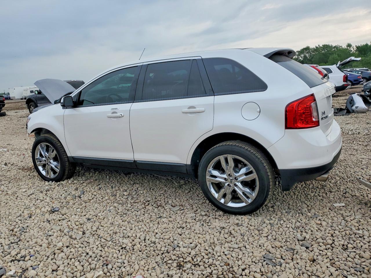 2014 Ford Edge Sel Белый vin: 2FMDK3JC3EBA24350