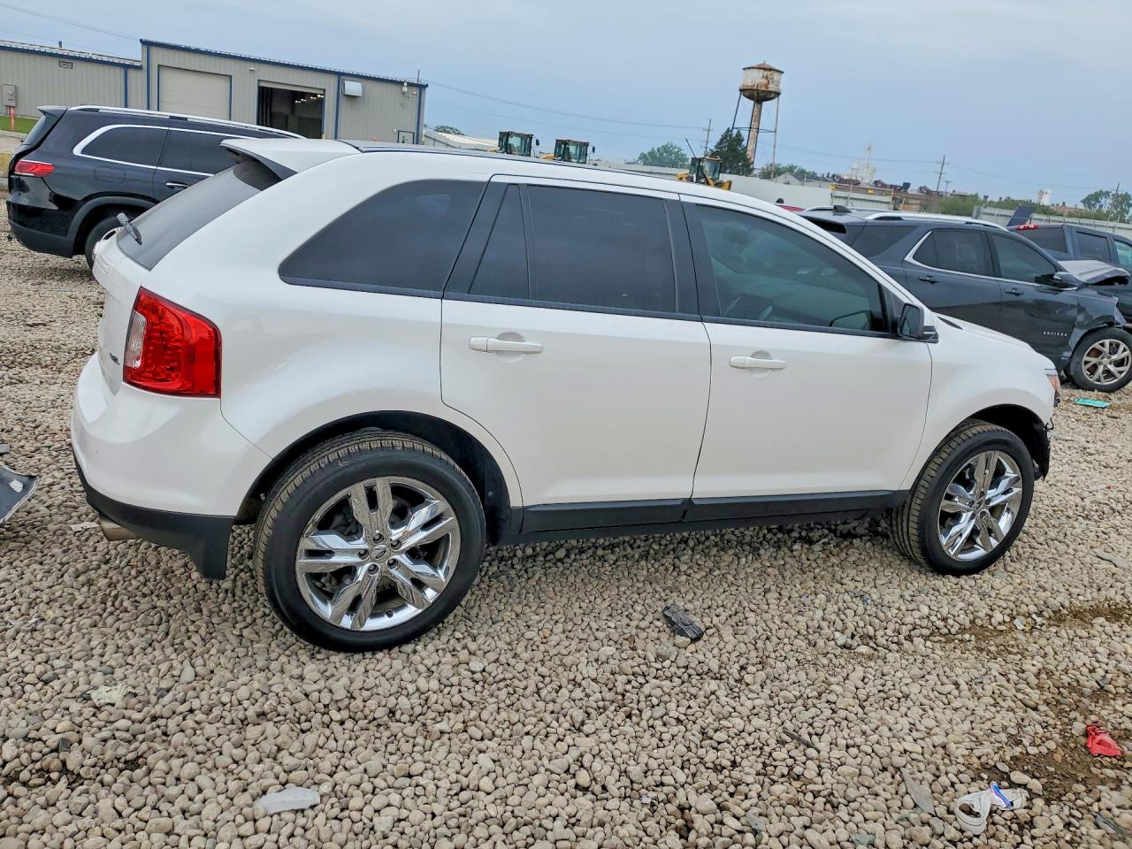 2014 Ford Edge Sel Белый vin: 2FMDK3JC3EBA24350