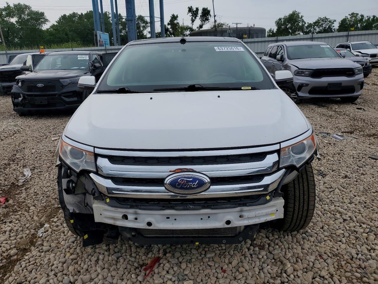 2014 Ford Edge Sel Белый vin: 2FMDK3JC3EBA24350