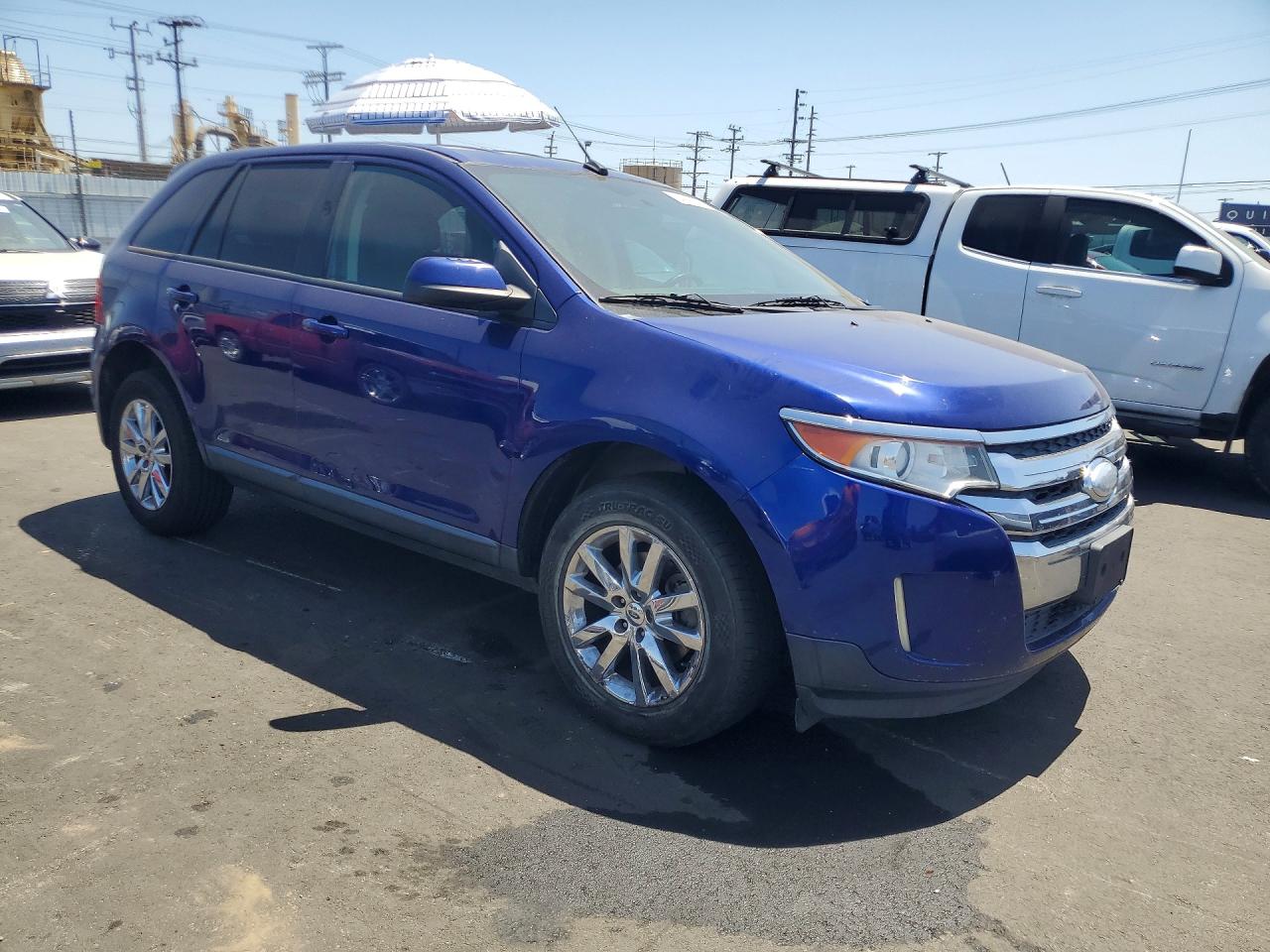2014 Ford Escape Se Blue vin: 2FMDK3JC3EBA83446