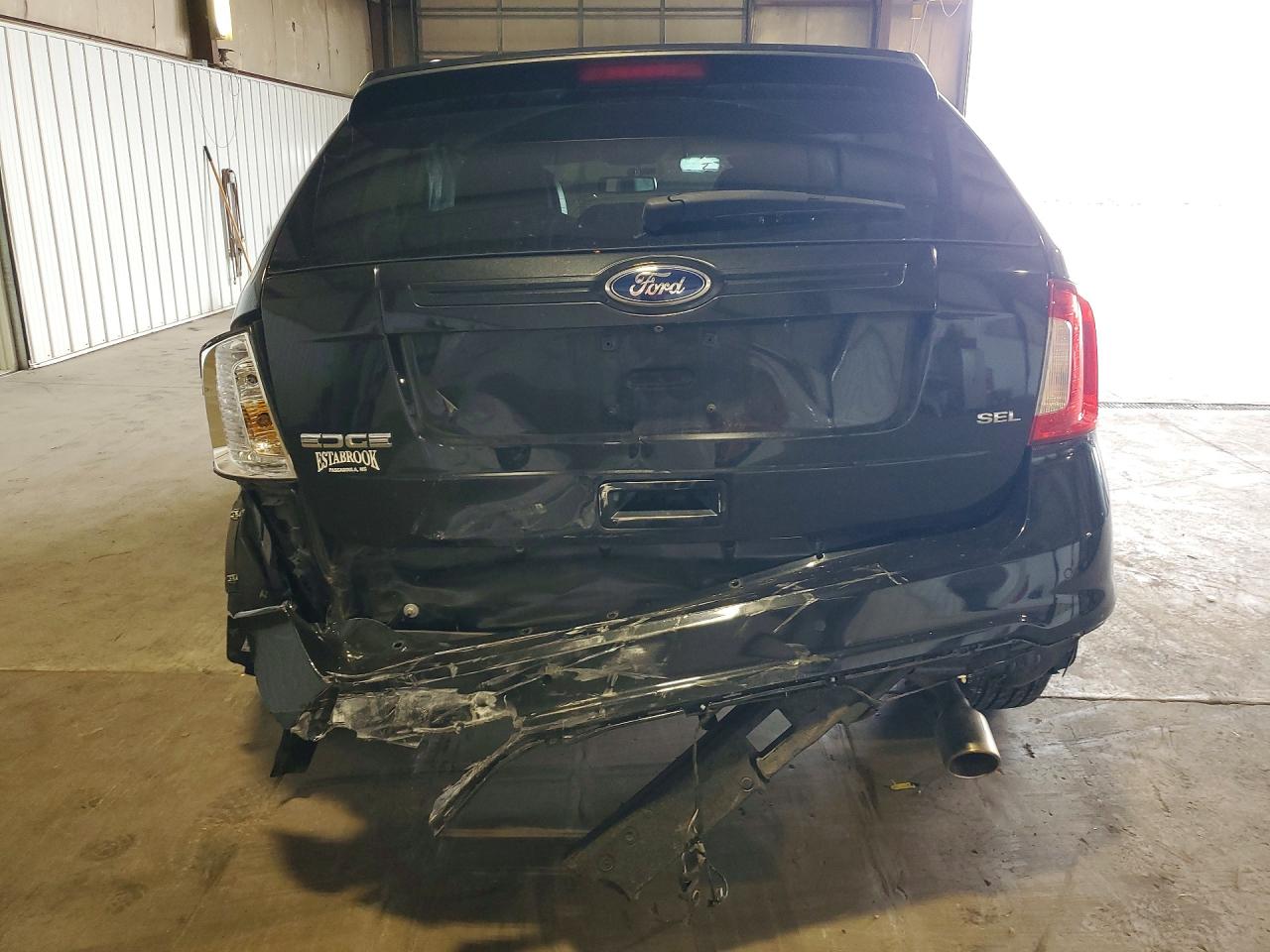 2014 Ford Edge Sel Black vin: 2FMDK3JC3EBB39840