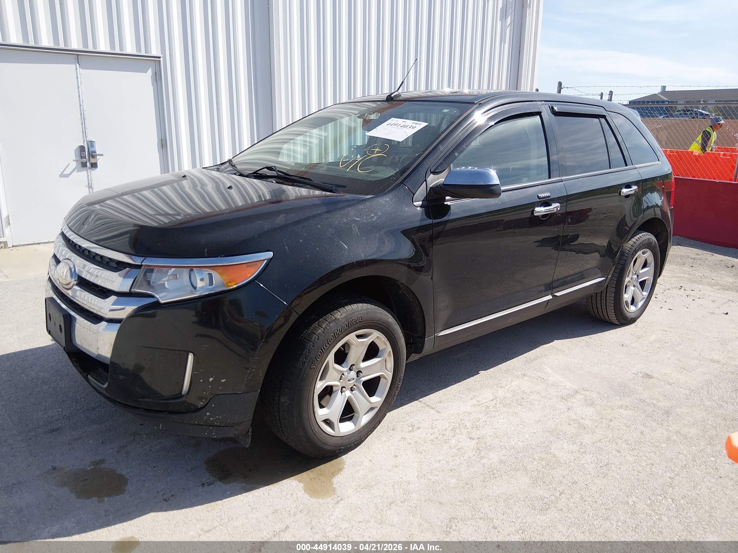 2014 Ford Edge Sel Black vin: 2FMDK3JC3EBB62826